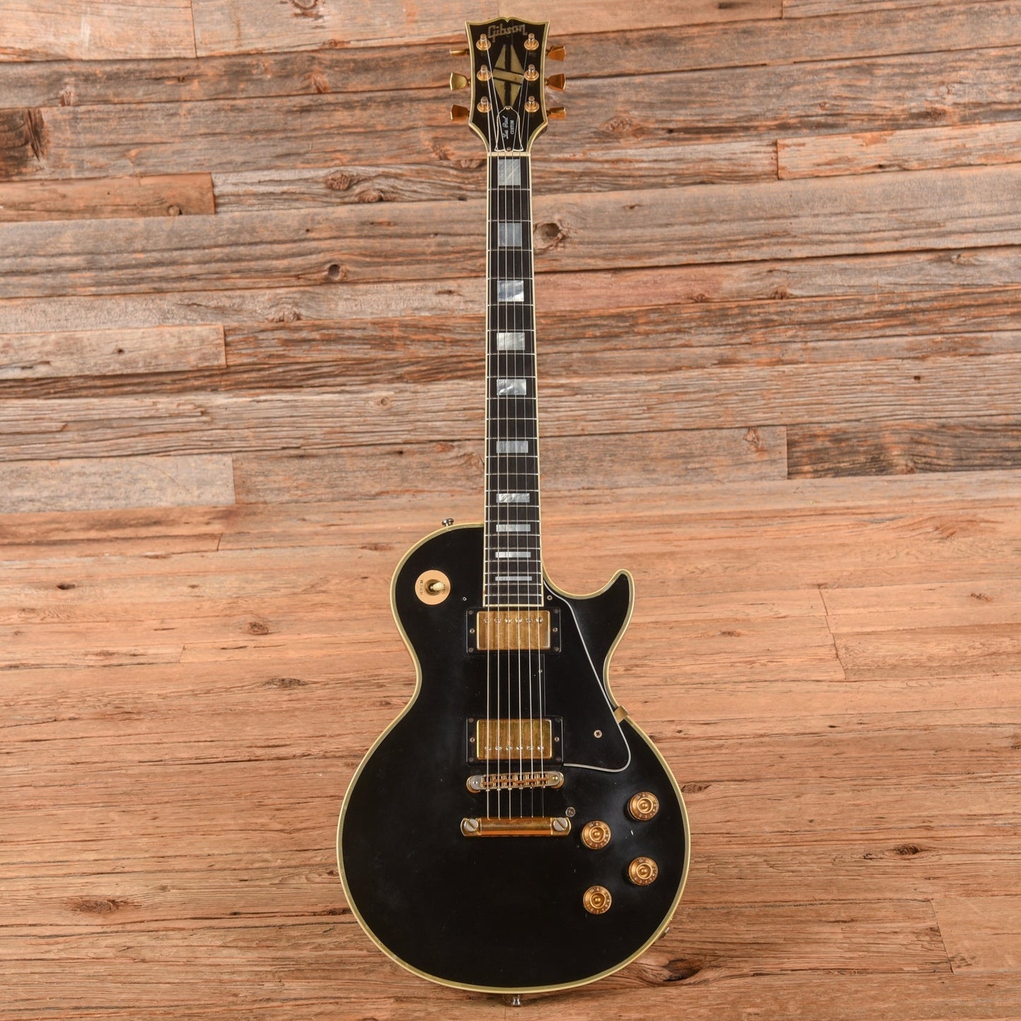 Gibson Les Paul Custom Ebony Refin 1990