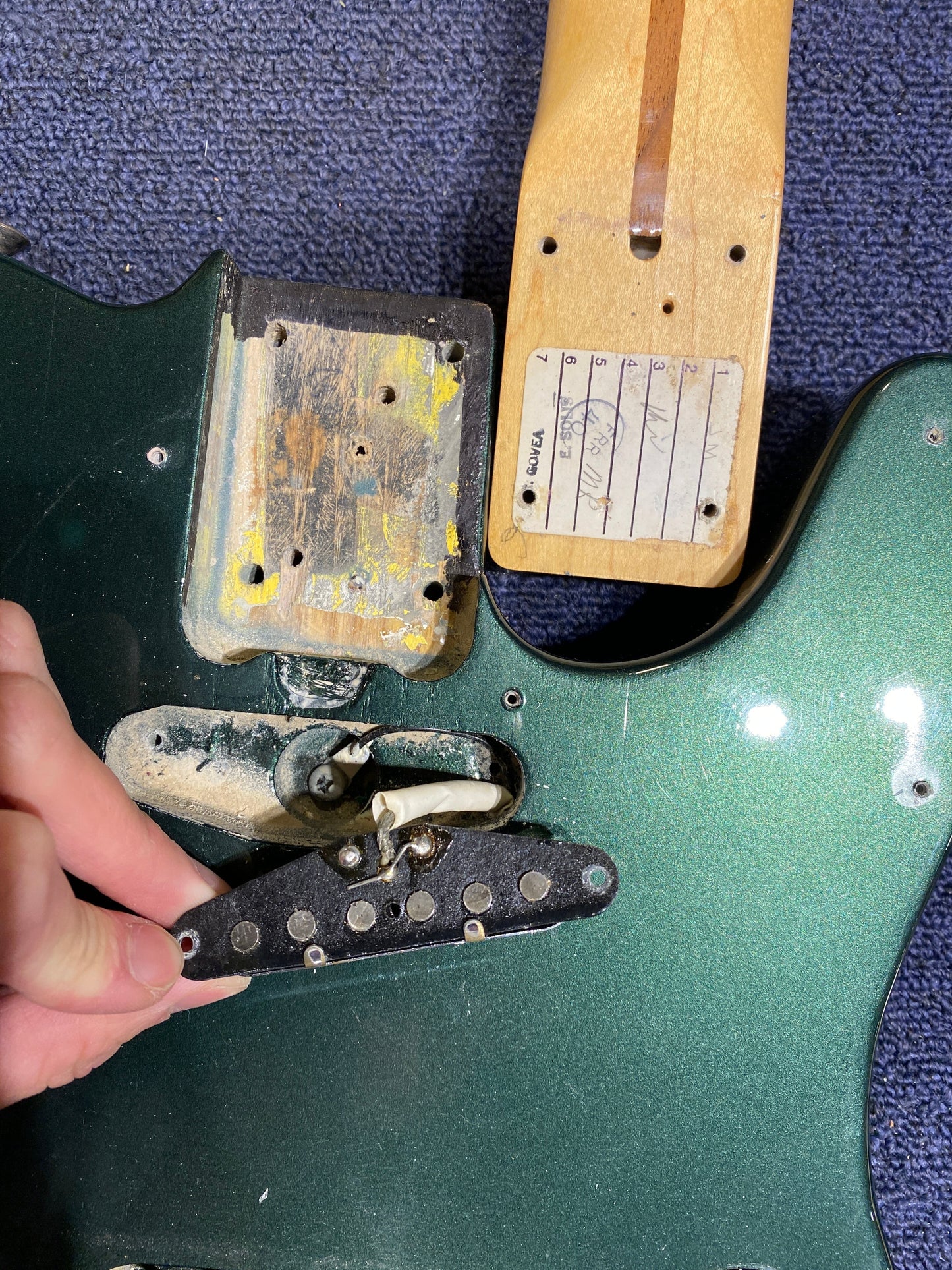Fender Telecaster Green 1979