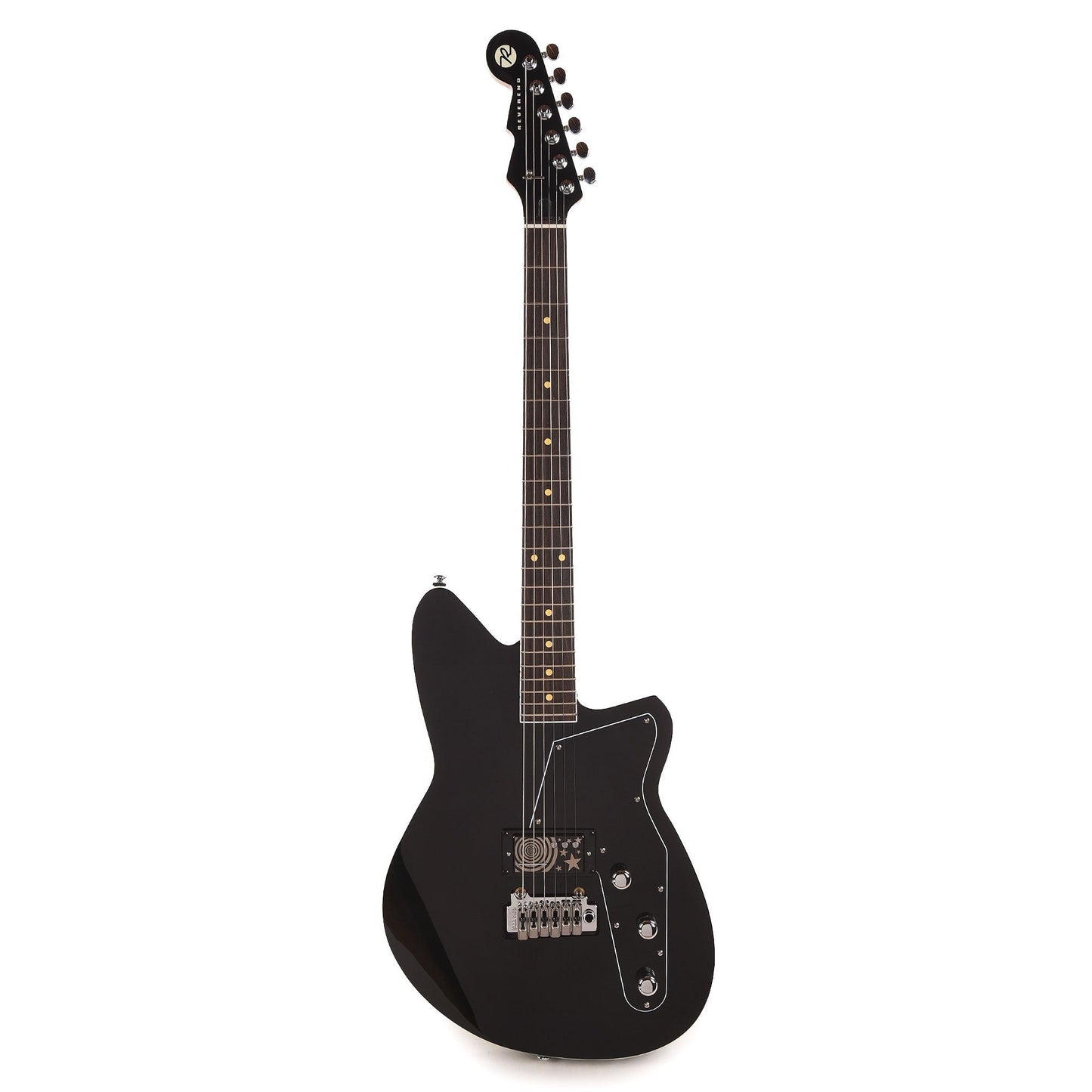 Reverend Ken's Special Midnight Black Electric Guitar