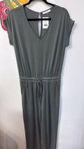 Ces Femme 28" Inseam Green Jumpsuit, S