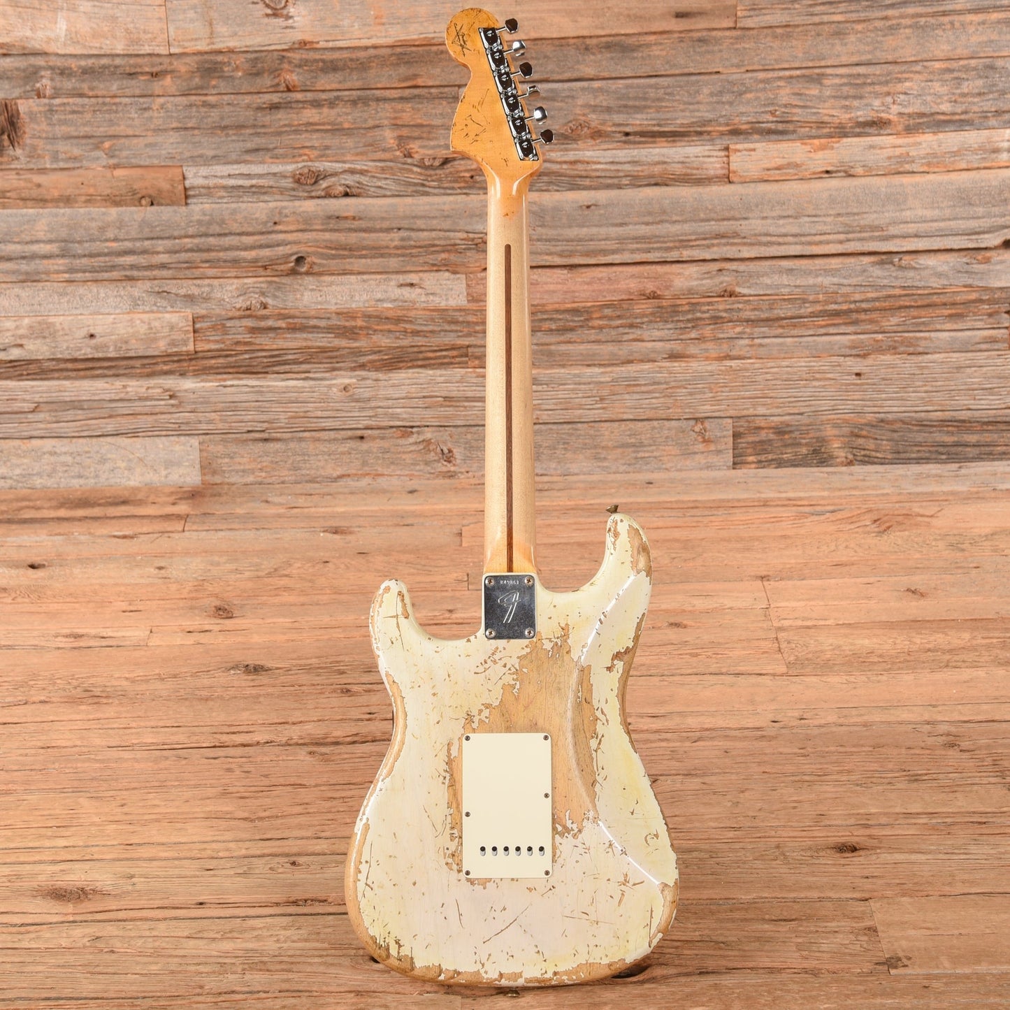 Fender Custom Shop Vintage Stratocaster Heavy Relic Olympic White 2009