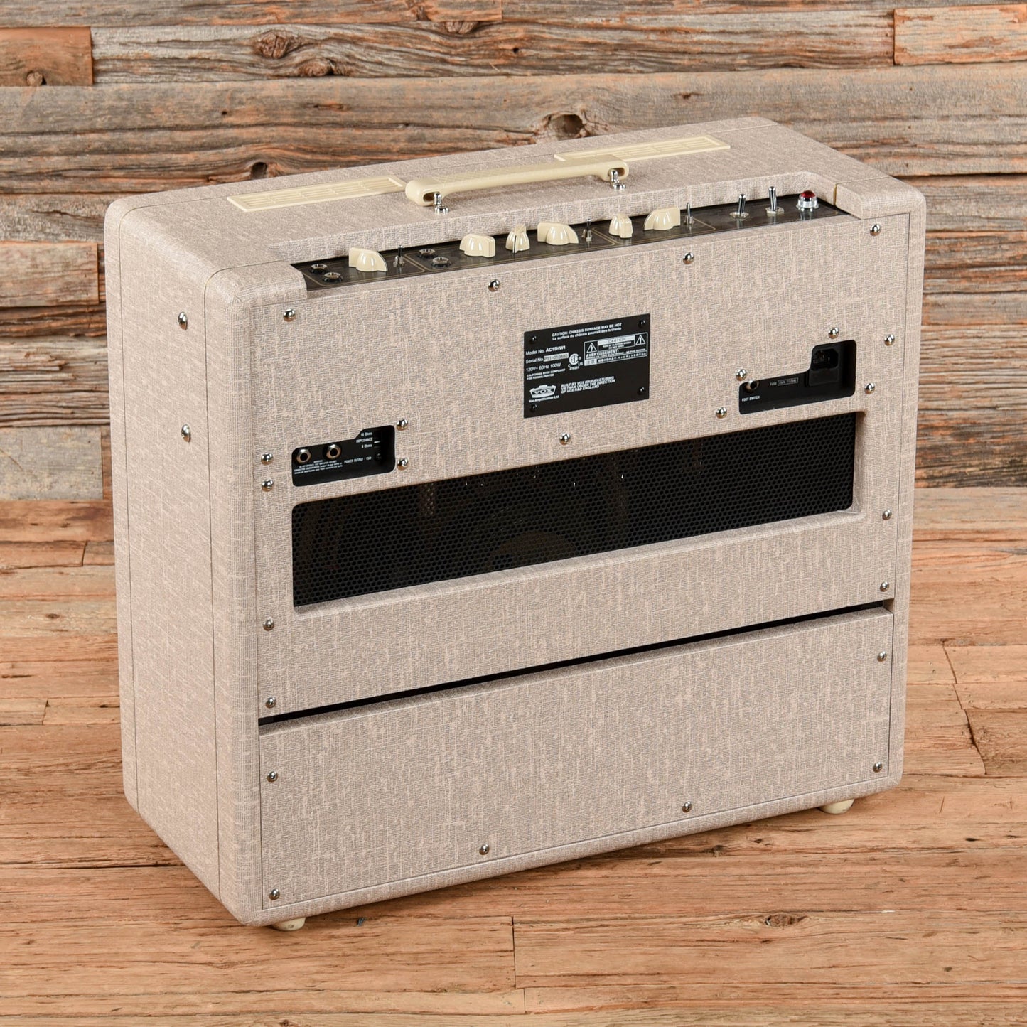 Vox AC15HW1 Hand-Wired 2-Channel 15-Watt 1x12" Guitar Combo