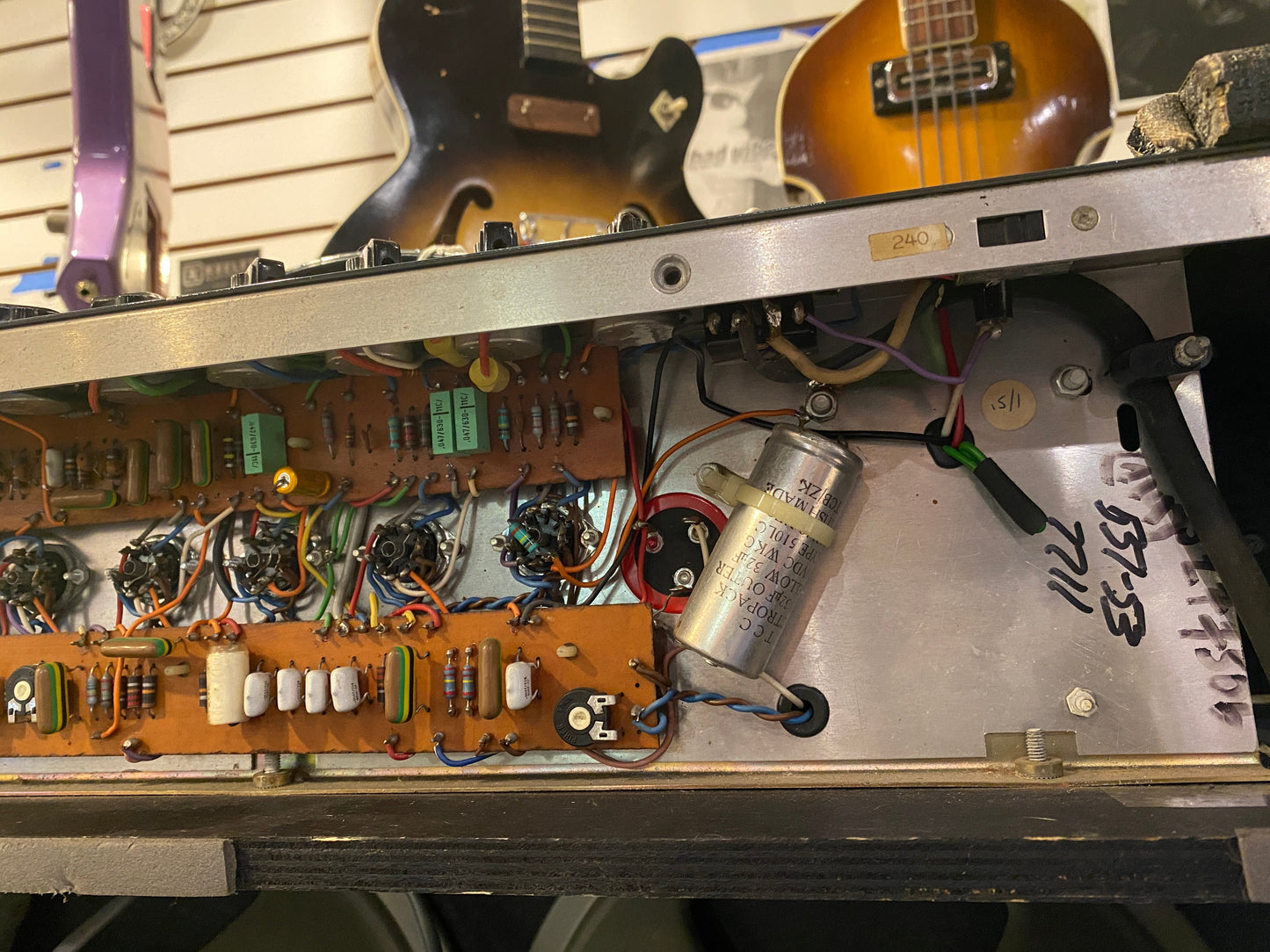 Vox AC30 Top Boost 30 Reverb 3-Channel 30-Watt 2x12" Guitar Combo Amp 1978