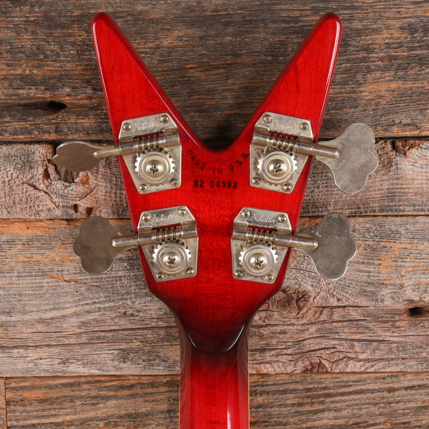Dean Guitars ML Bass Cherry 1982