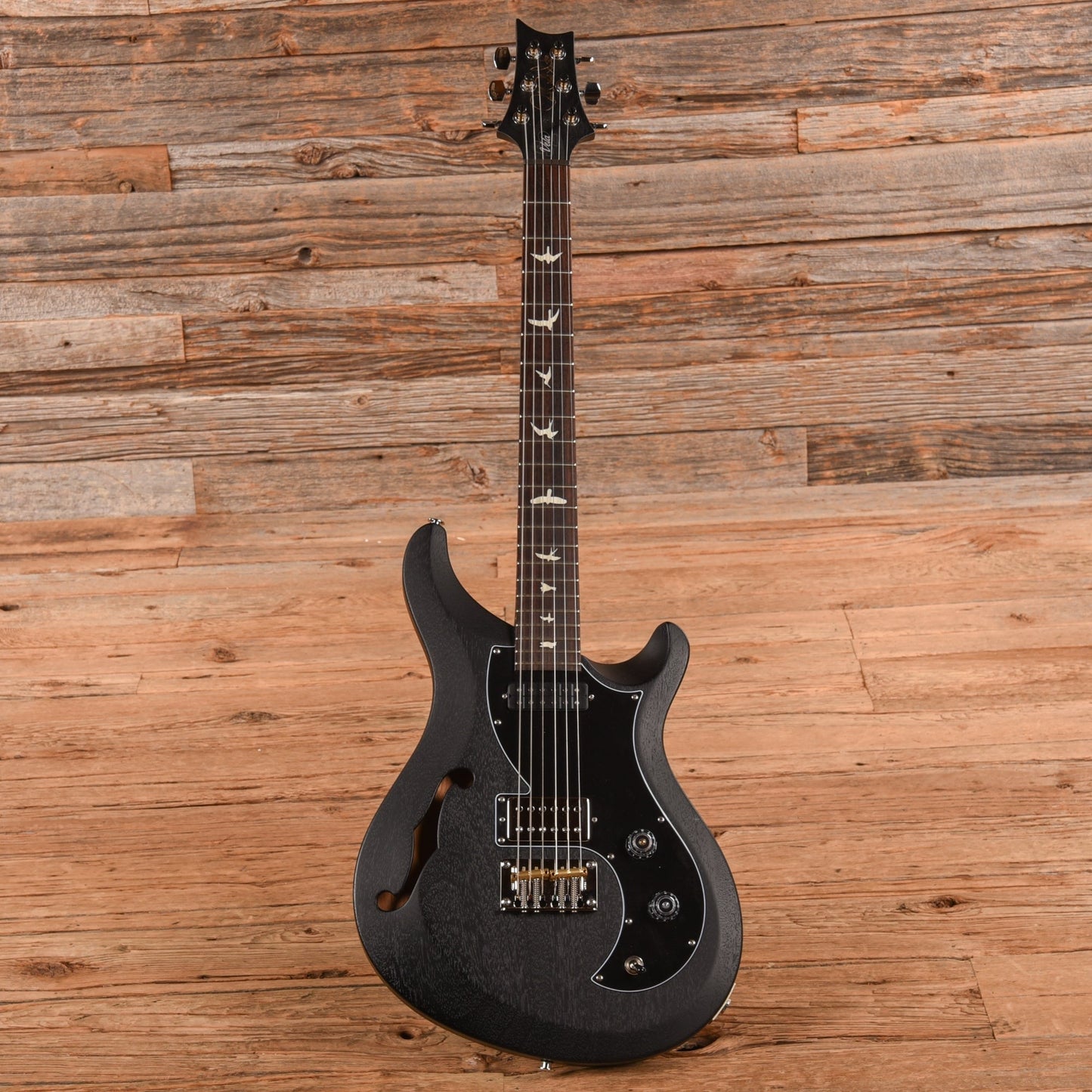 PRS S2 Vela Semi-Hollow Satin Black 2024