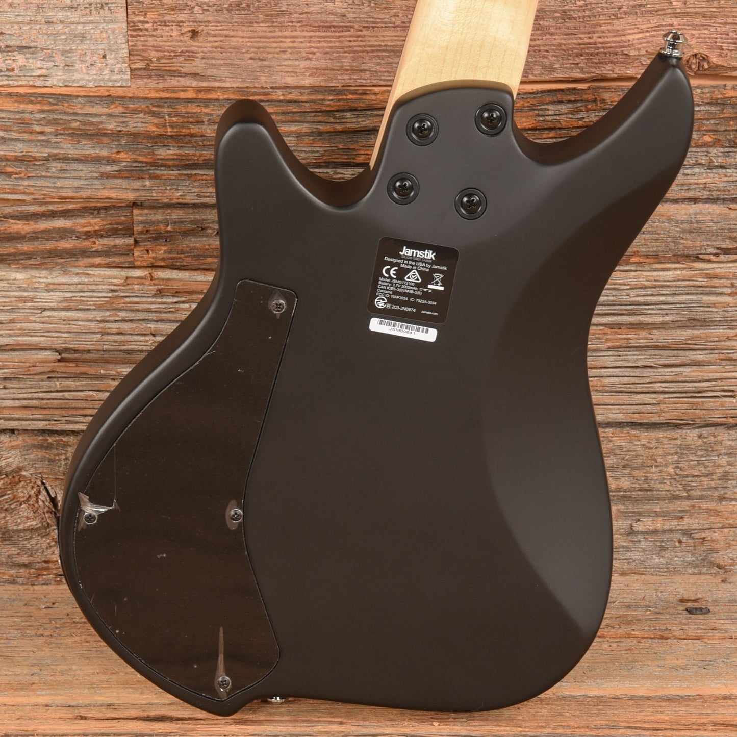 Jamstik Studio MIDI Electric Guitar Black - John Oates