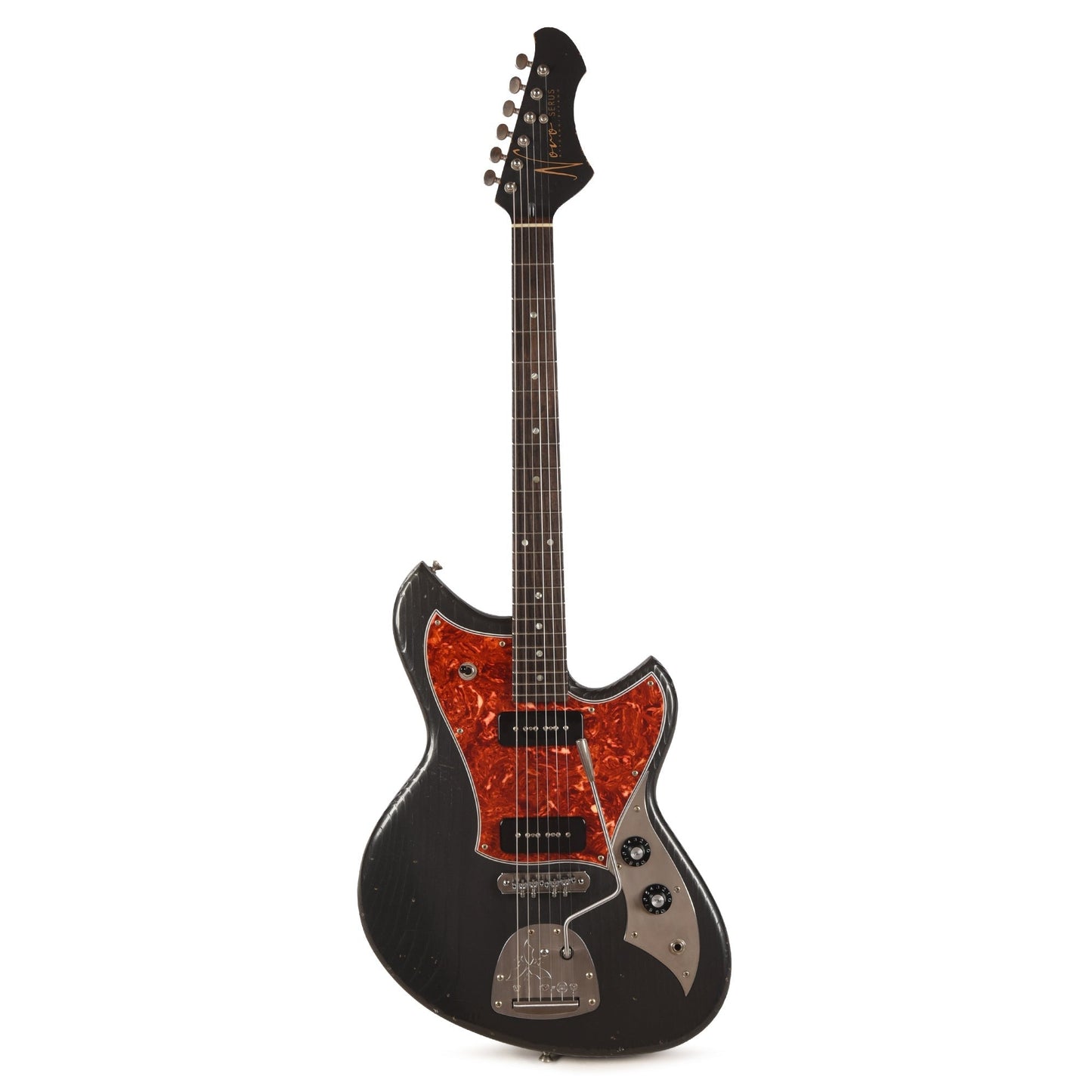 Novo Serus J Charcoal Frost Light Distress w/Fralin P-90 Pickups