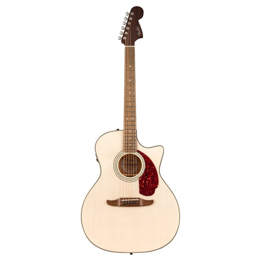 Fender California Deluxe Newporter CE White Blonde