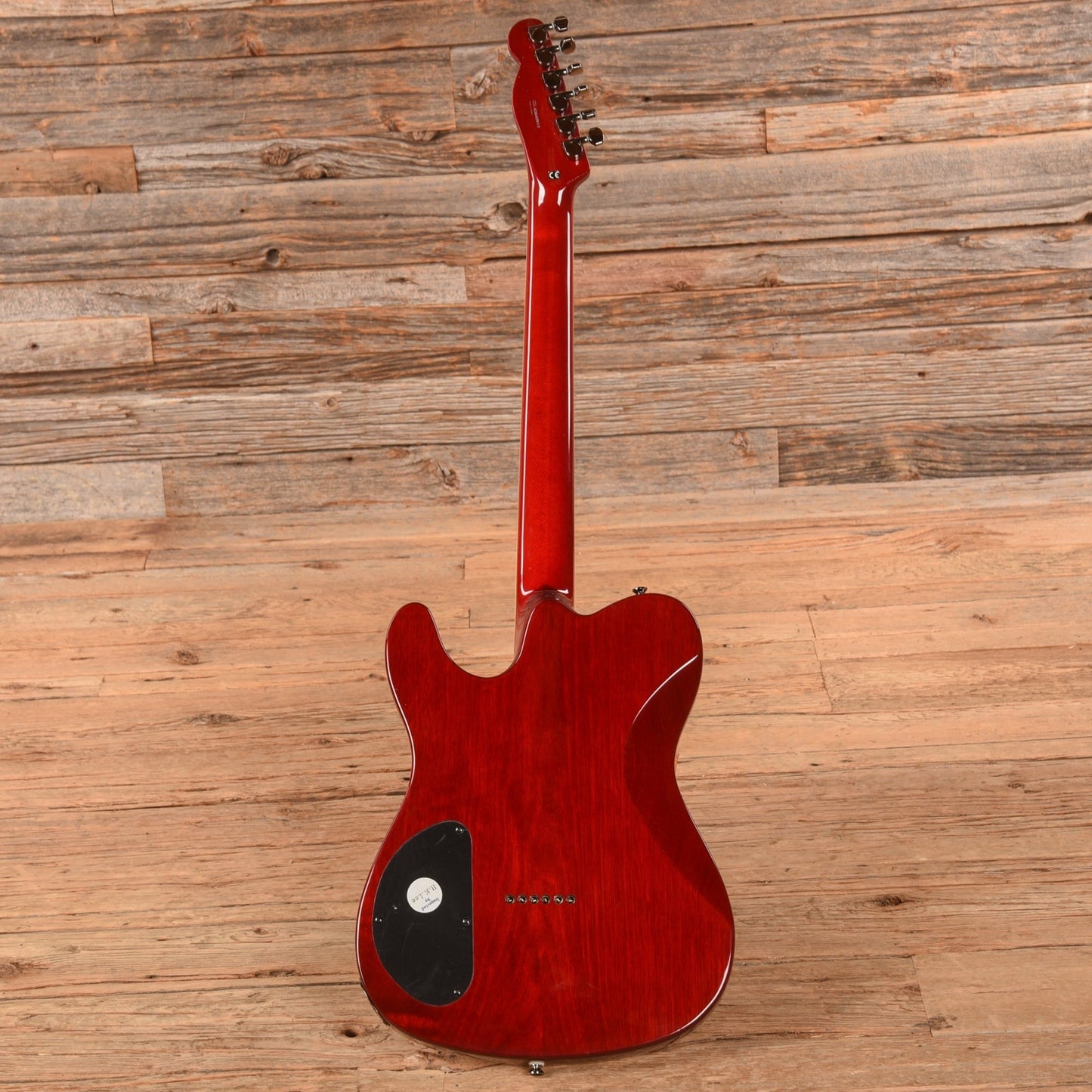 Fender Telecaster FMT HH Crimson Red Transparent