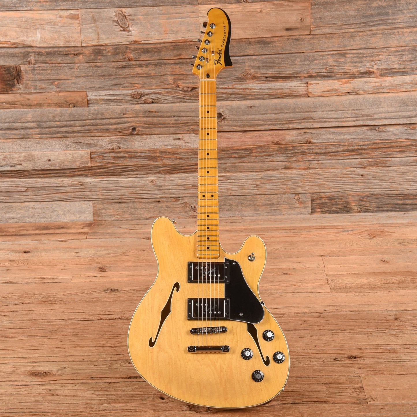 Fender Modern Player Starcaster Natural 2015