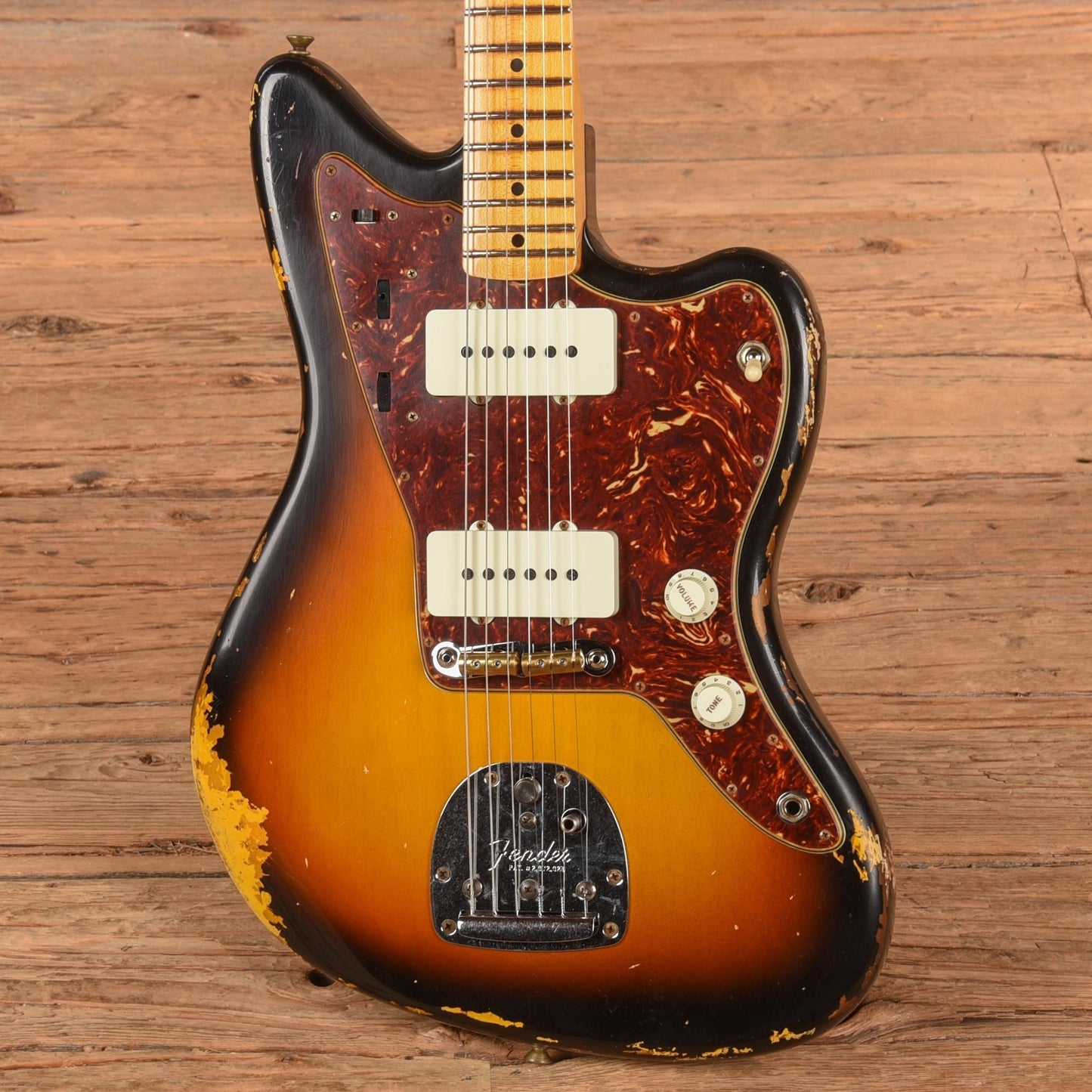 Fender WW10 '59 Reissue Jazzmaster Heavy Relic Aged 3-Color Sunburst 2022