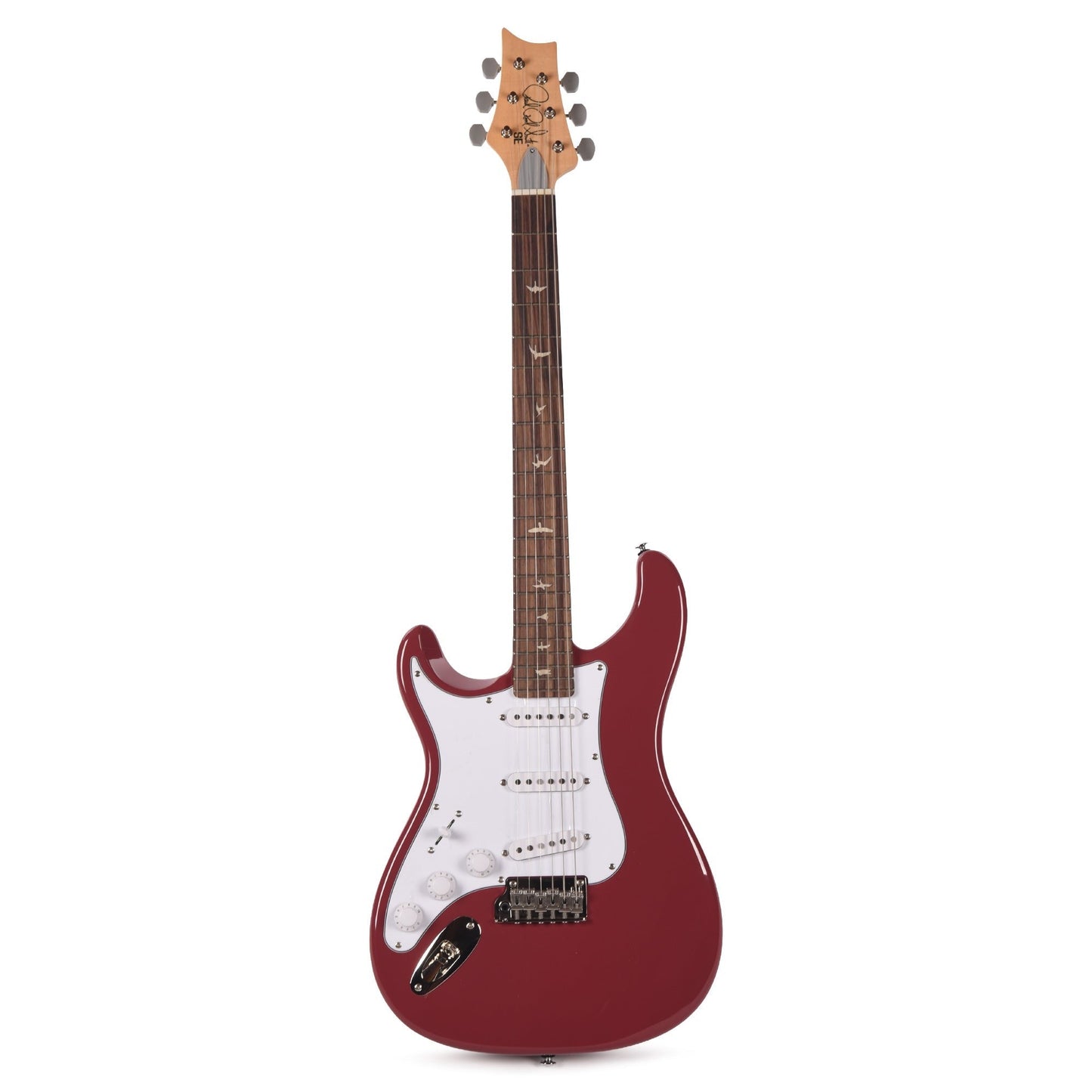 PRS SE Silver Sky Rosewood LEFTY Derby Red
