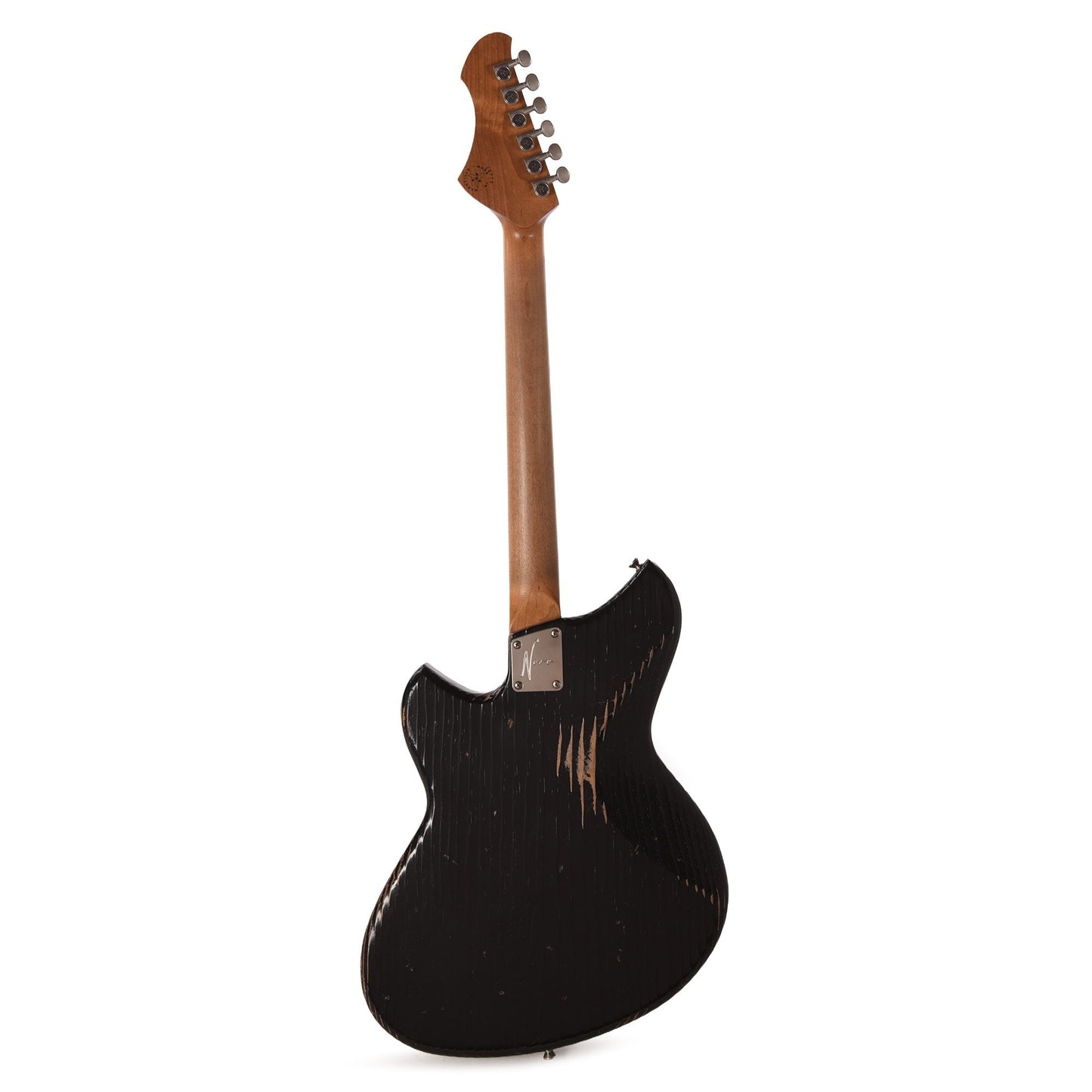 Novo Serus J Bull Black Medium Distress w/ Fralin P-90 Pickups