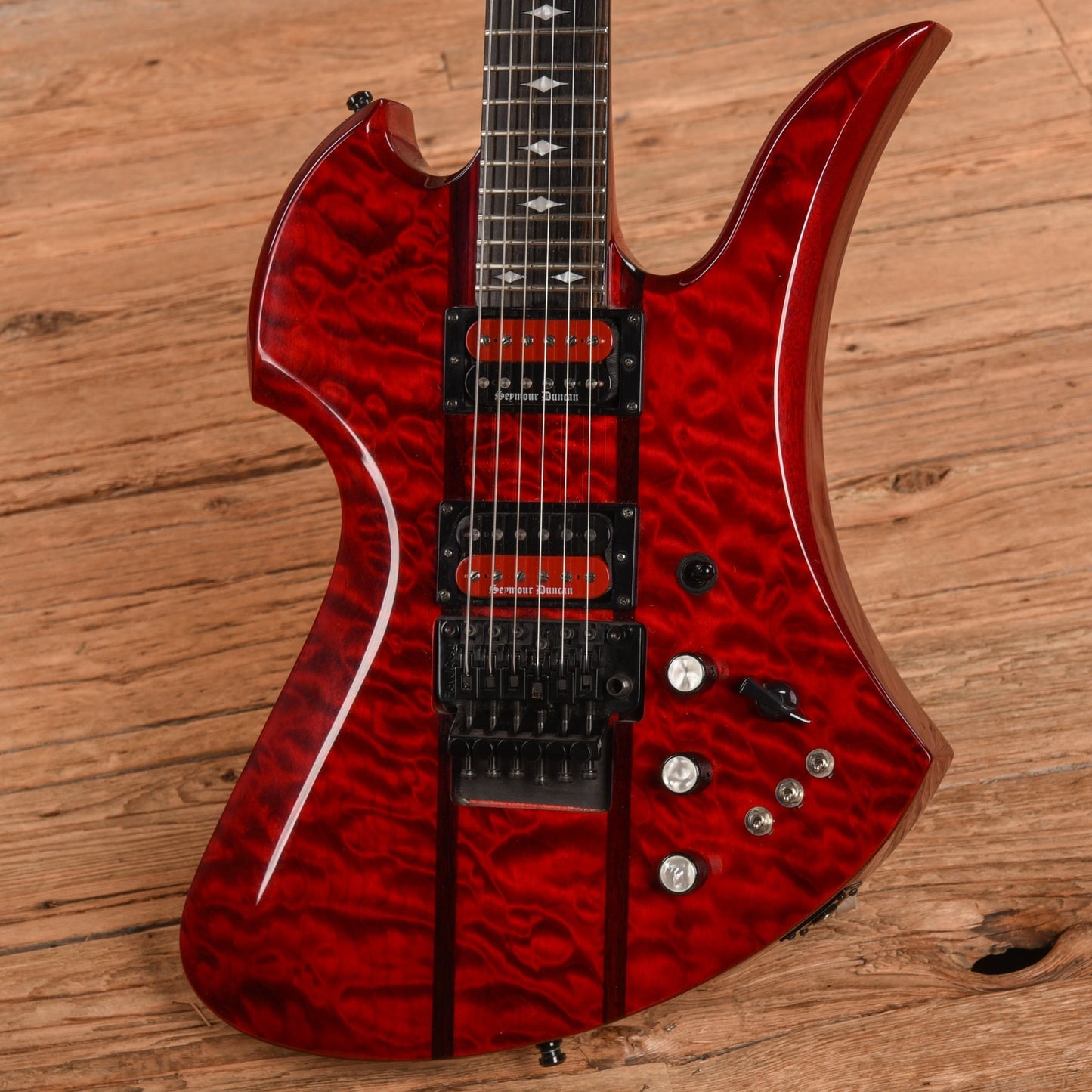 B.C. Rich Mockingbird ST Transparent Red