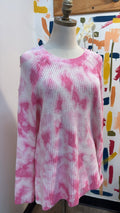 Derek Heart Pink Sweater, L