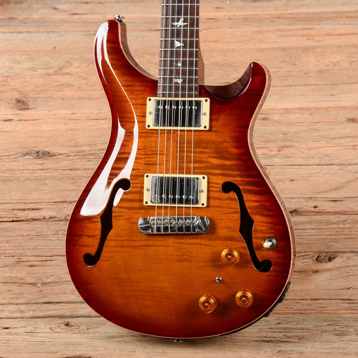 PRS Hollowbody II Piezo Cherry Sunburst 2004