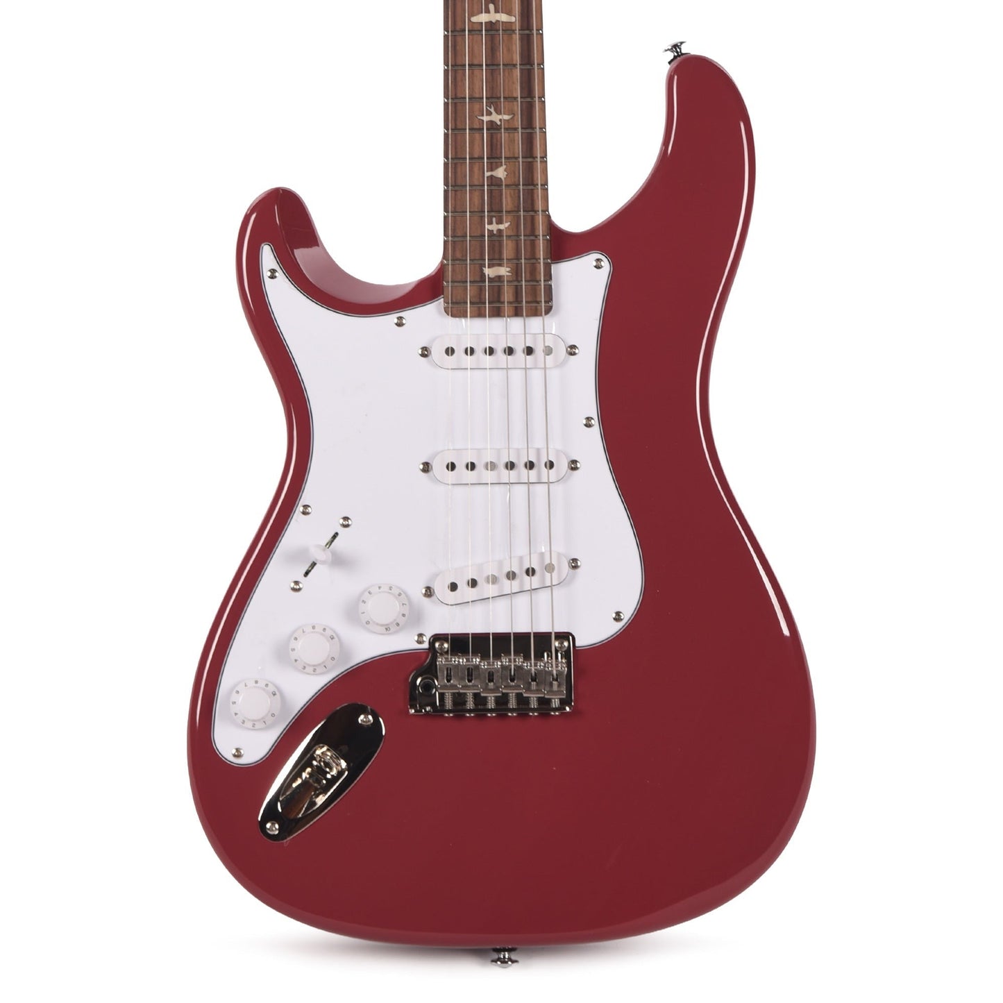 PRS SE Silver Sky Rosewood LEFTY Derby Red