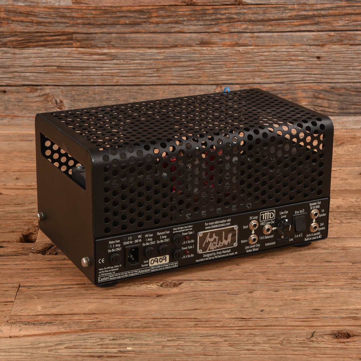 THD BiValve 30 Class-A 30-Watt Tube Guitar Head