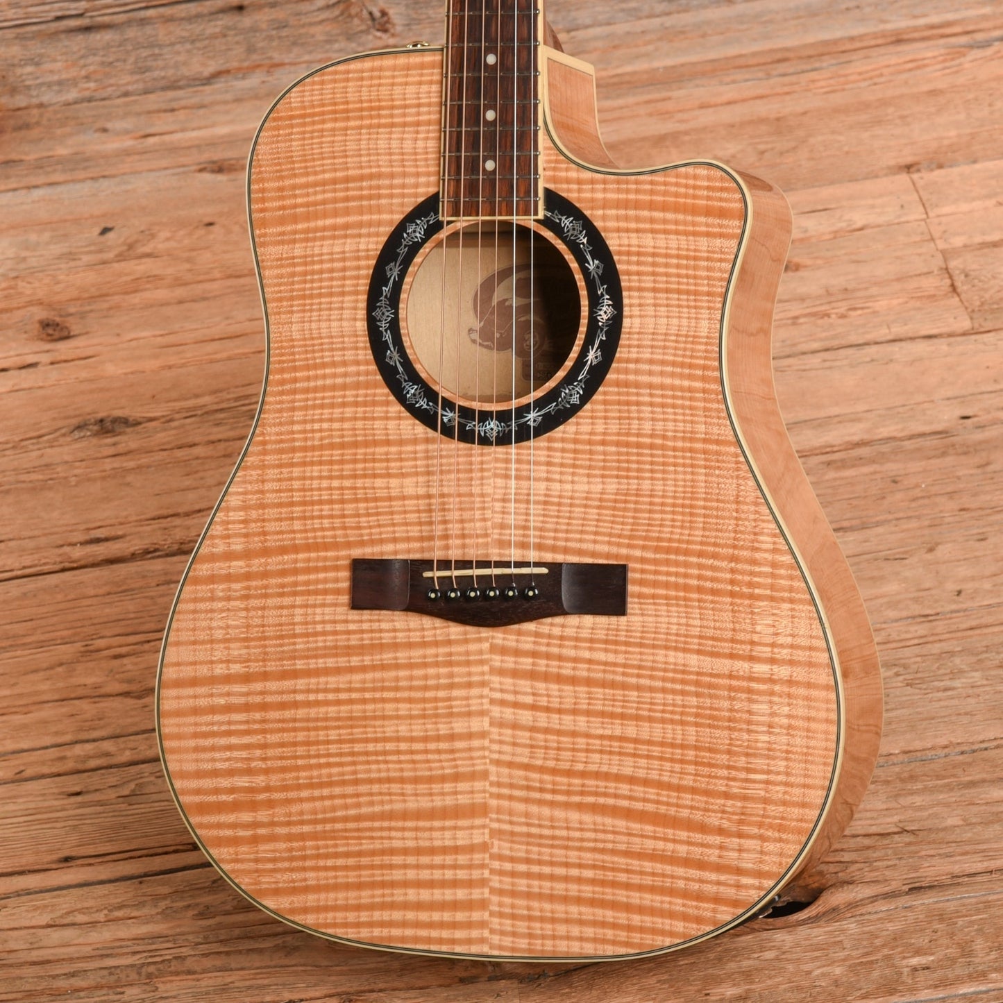 Fender T-Bucket 400CE Flame Natural 2014