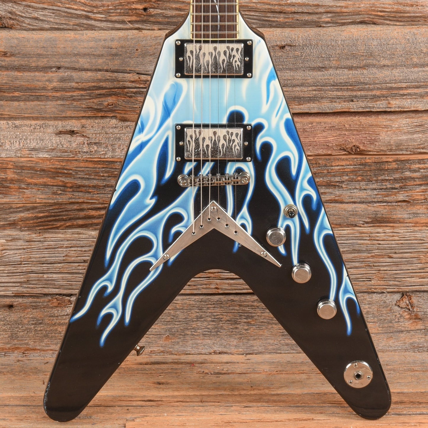 Dean Guitars V Inferno Blue 2007