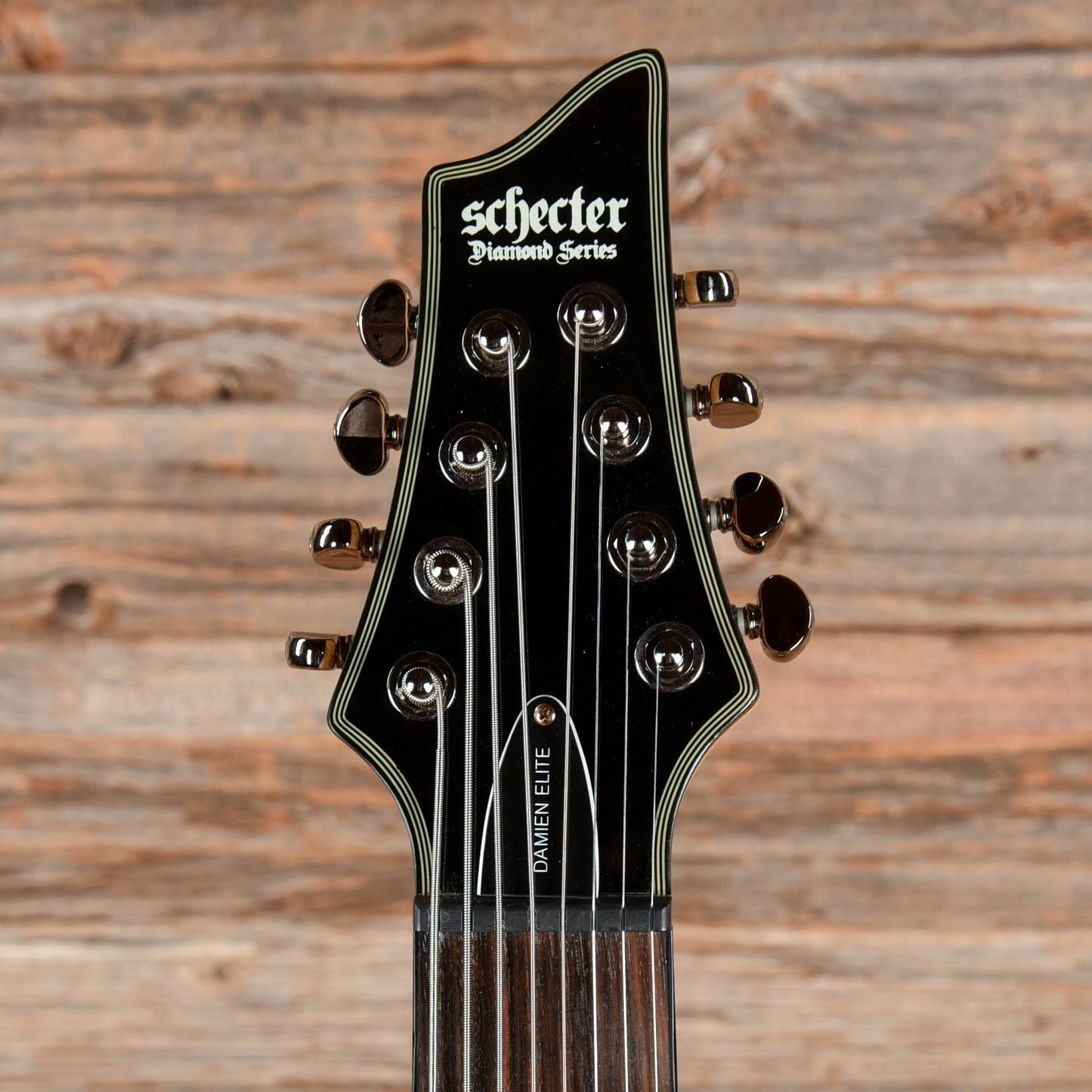 Schecter Diamond Series Damien Elite Trans-Black 2011