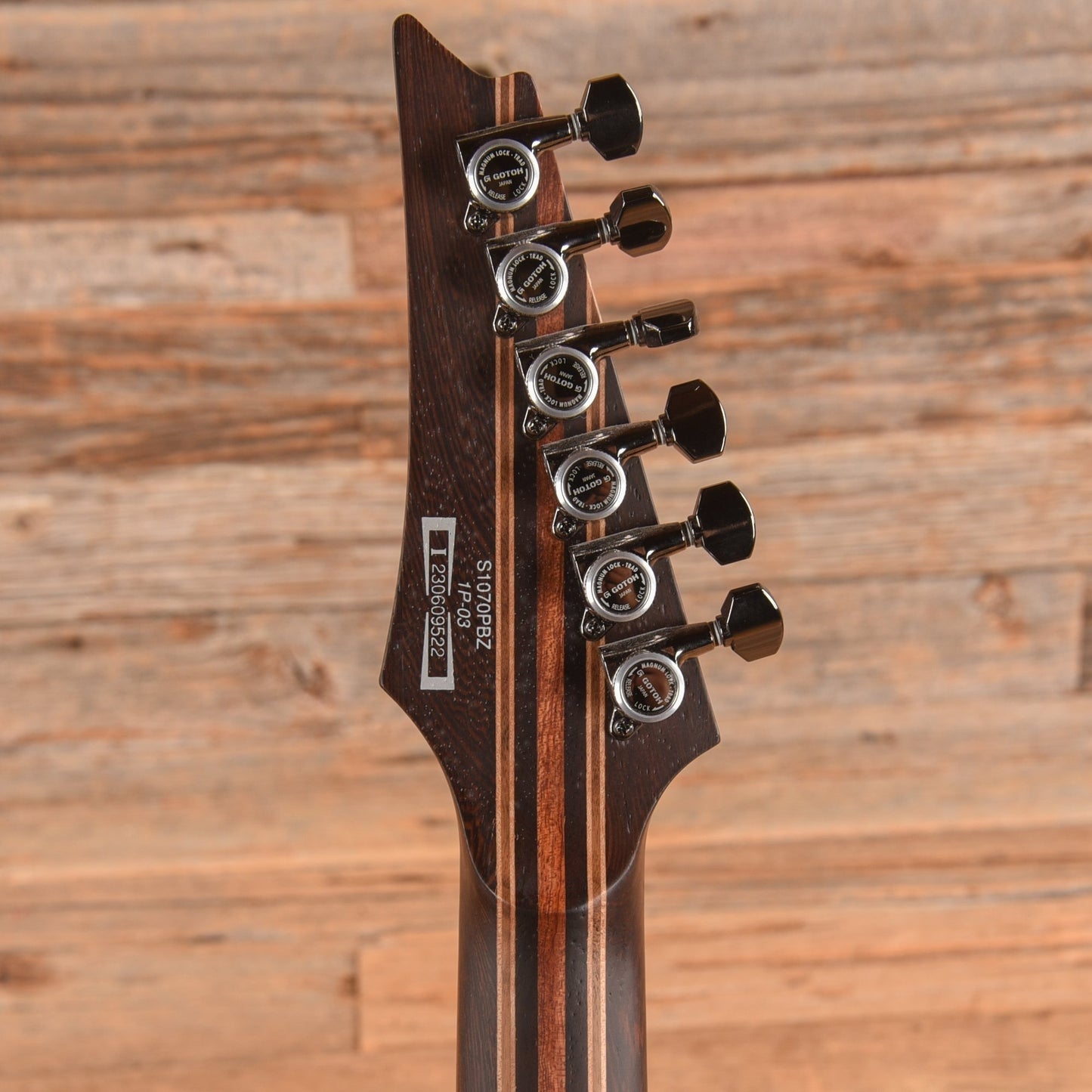 Ibanez S1070PBZ Premium Cerulean Blue Burst 2023