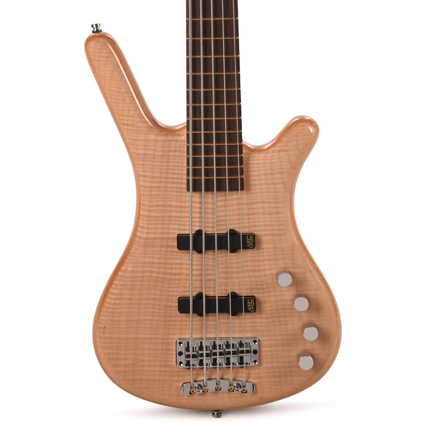 Warwick RockBass Corvette Premiuim 5-String Bass Natural Transparent High Polish