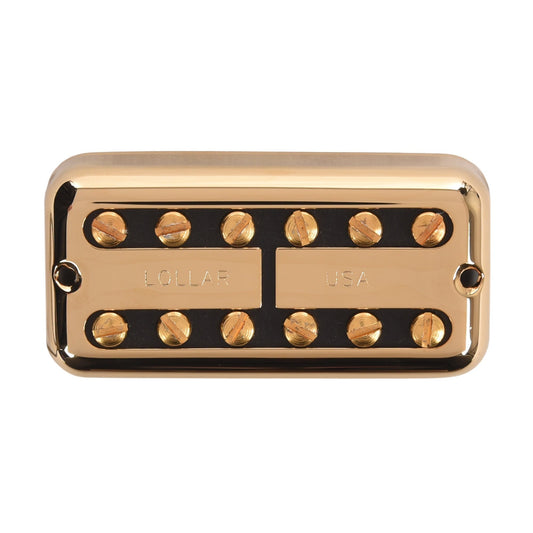 Lollar Lollartron Traditional Vintage Neck Pickup Gold w/Mount Option A