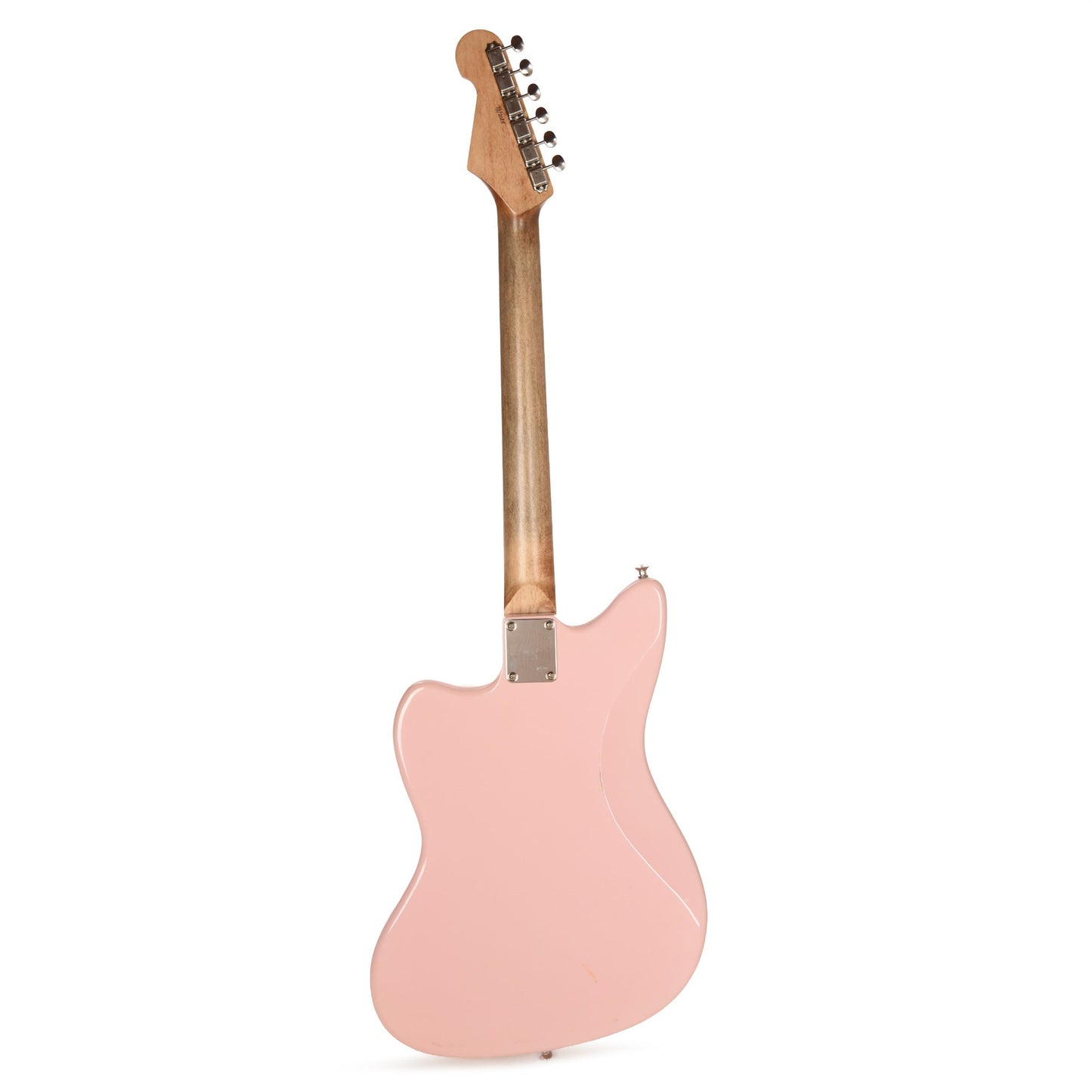 Waterslide Offset Aged Shell Pink Nitro w/ Mojo Dual Foil Pickups