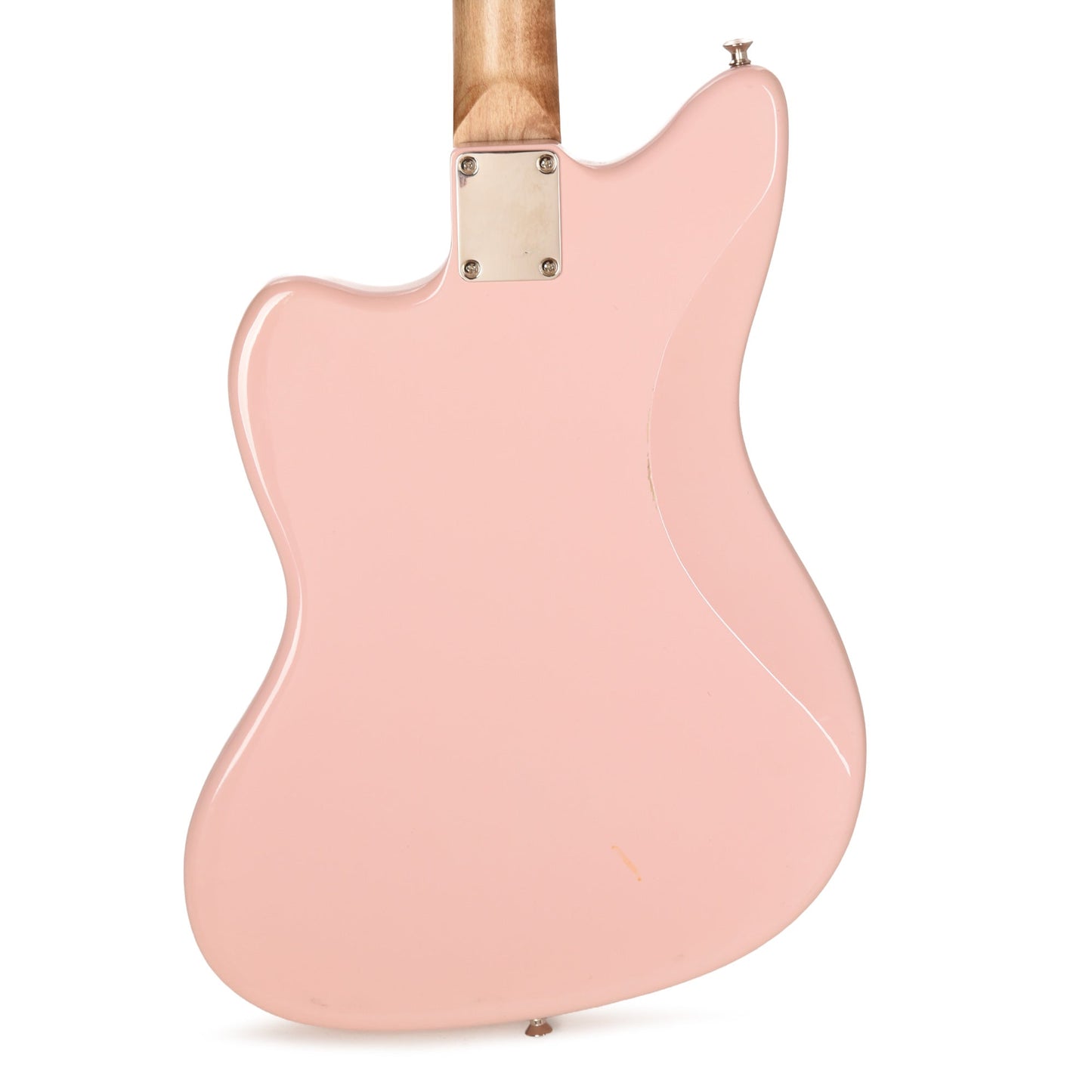 Waterslide Offset Aged Shell Pink Nitro w/ Mojo Dual Foil Pickups
