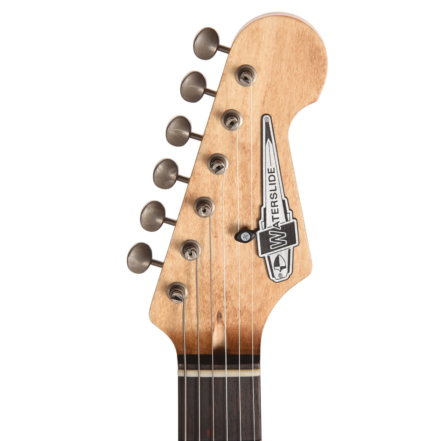 Waterslide S-Style Coodercaster Aged Sonic Blue Nitro w/ Mojo Lap Steel & Gold Foil Pickups