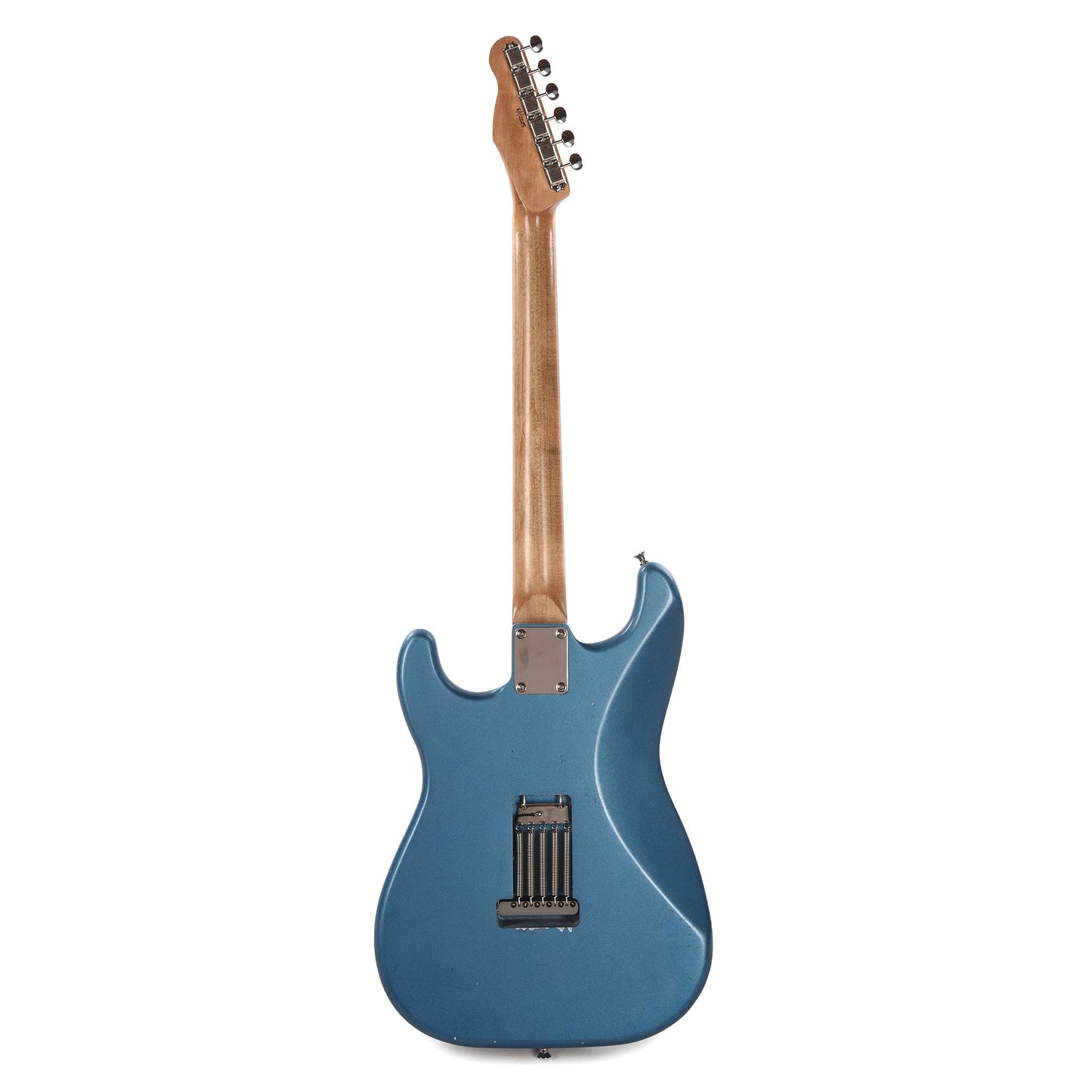 Waterslide S-Style Coodercaster Lake Placid Blue w/ Mojo Lap Steel & Gold Foil Pickups