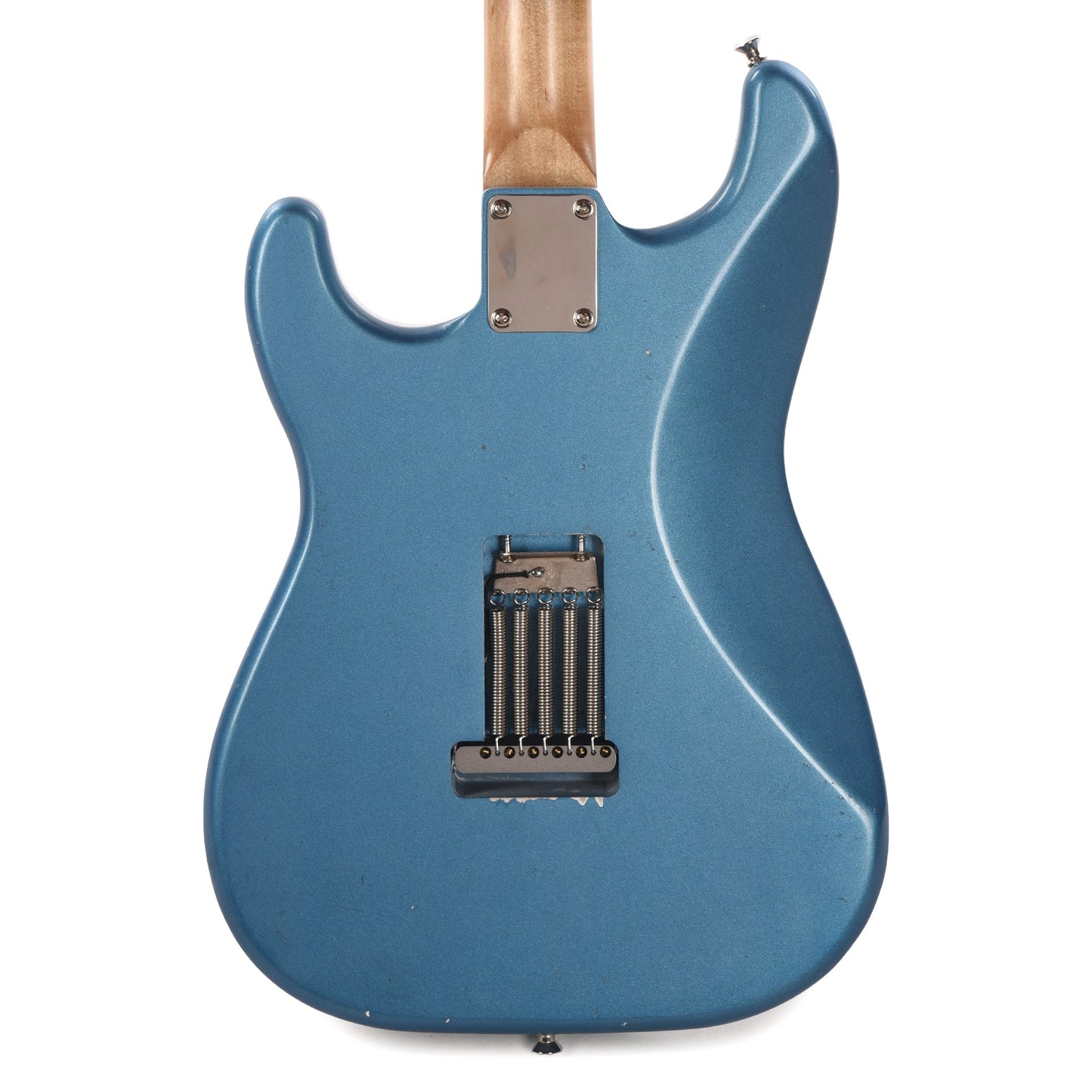 Waterslide S-Style Coodercaster Lake Placid Blue w/ Mojo Lap Steel & Gold Foil Pickups