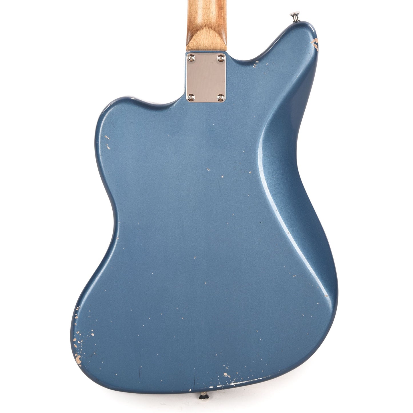 Waterslide Offset Aged Lake Placid Blue Nitro w/ Mojo Dual Foil Pickups