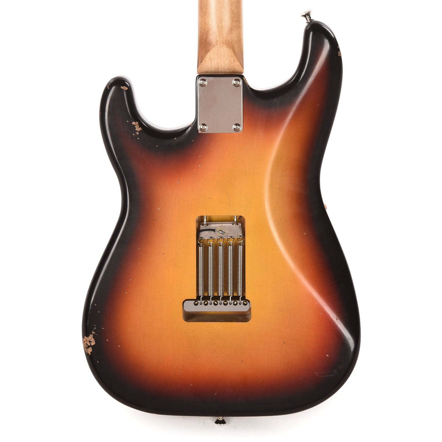 Waterslide S-Style Coodercaster Aged Sunburst Nitro w/ Mojo Lap Steel & Gold Foil Pickups