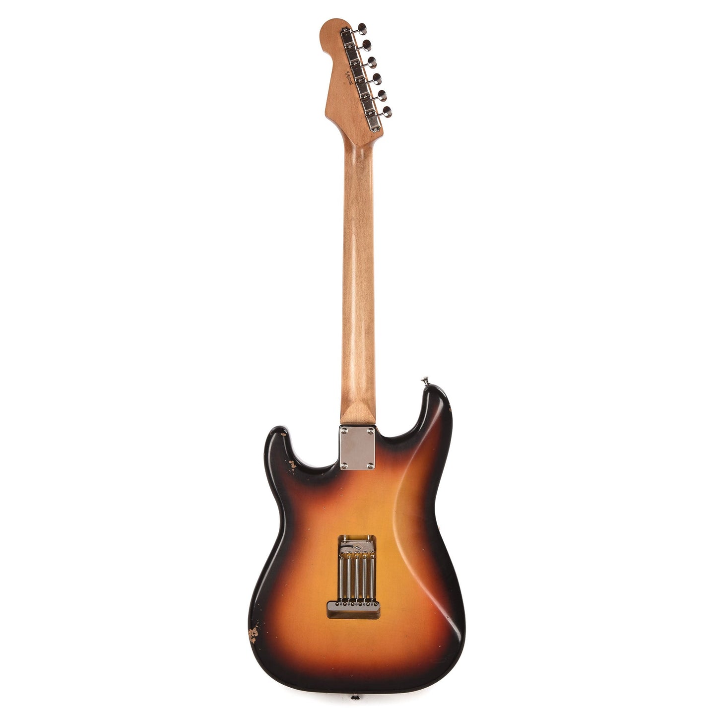 Waterslide S-Style Coodercaster Aged Sunburst Nitro w/ Mojo Lap Steel & Gold Foil Pickups