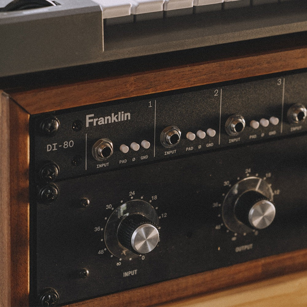 Franklin Audio DI-80 8-Channel Passive Transformer-Coupled Direct Box