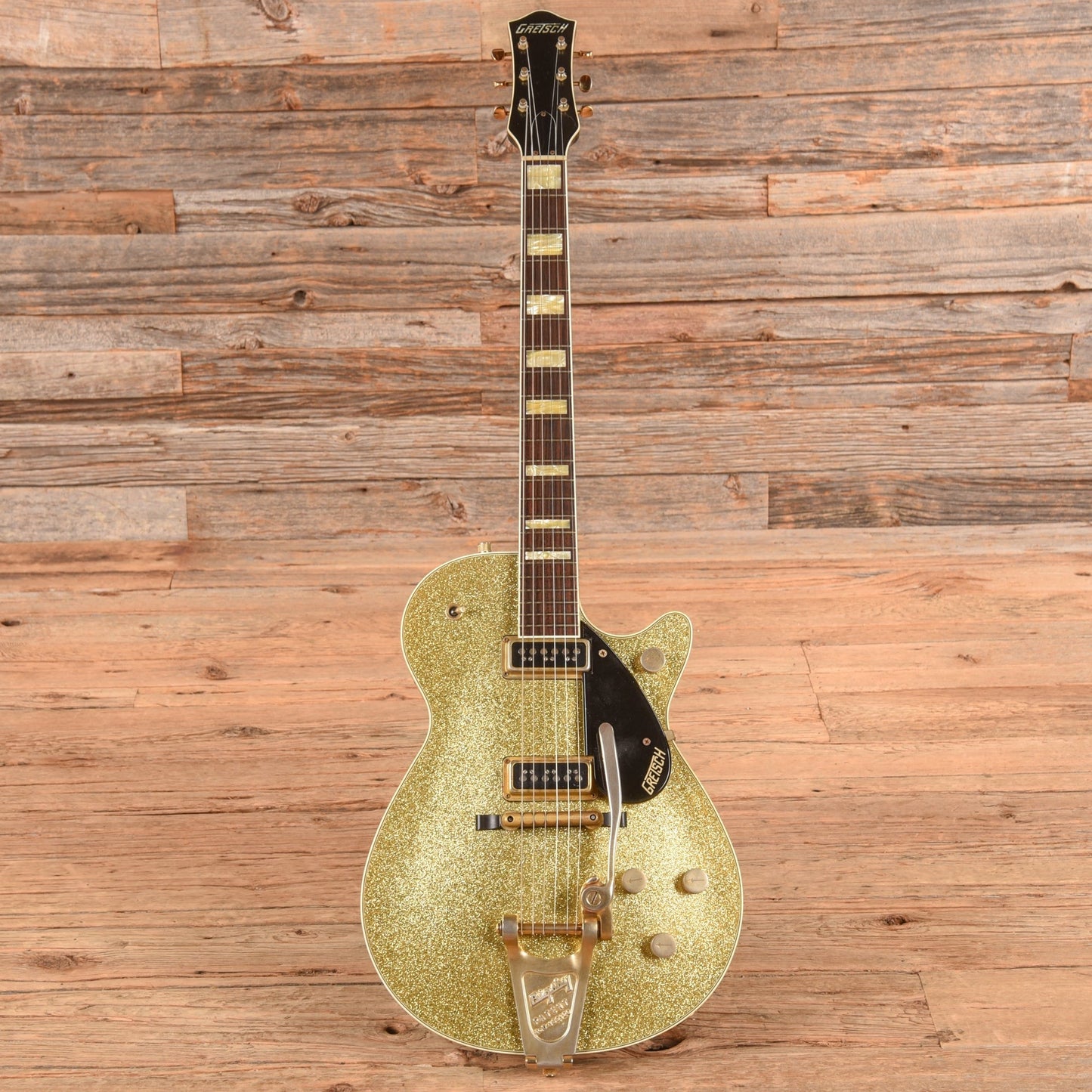 Gretsch Custom Shop Stephen Stern Masterbuilt G6128-CS Duo Jet Gold Sparkle 2014 - Zac Brown