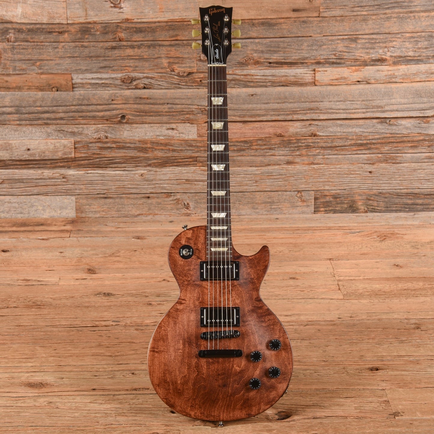 Gibson Les Paul Studio Faded T Worn Brown 2016