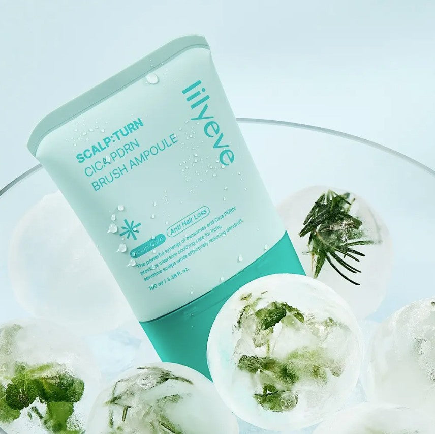 Lilyeve Scalp:Turn Cica PDRN Brush Ampoule 煥活積雪草PDRN防脫育髮安瓶 100ml