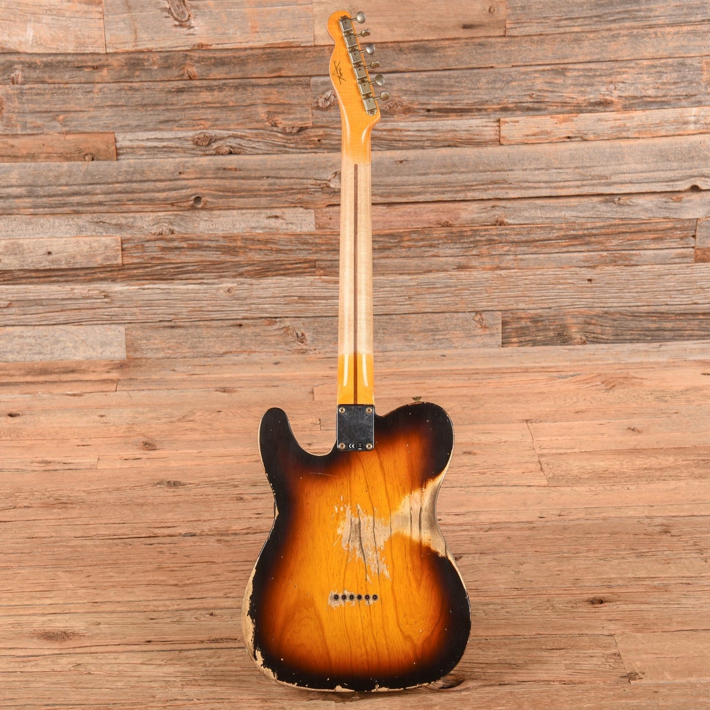 Fender Custom Shop '52 Reissue Telecaster Heavy Relic Sunburst 2021