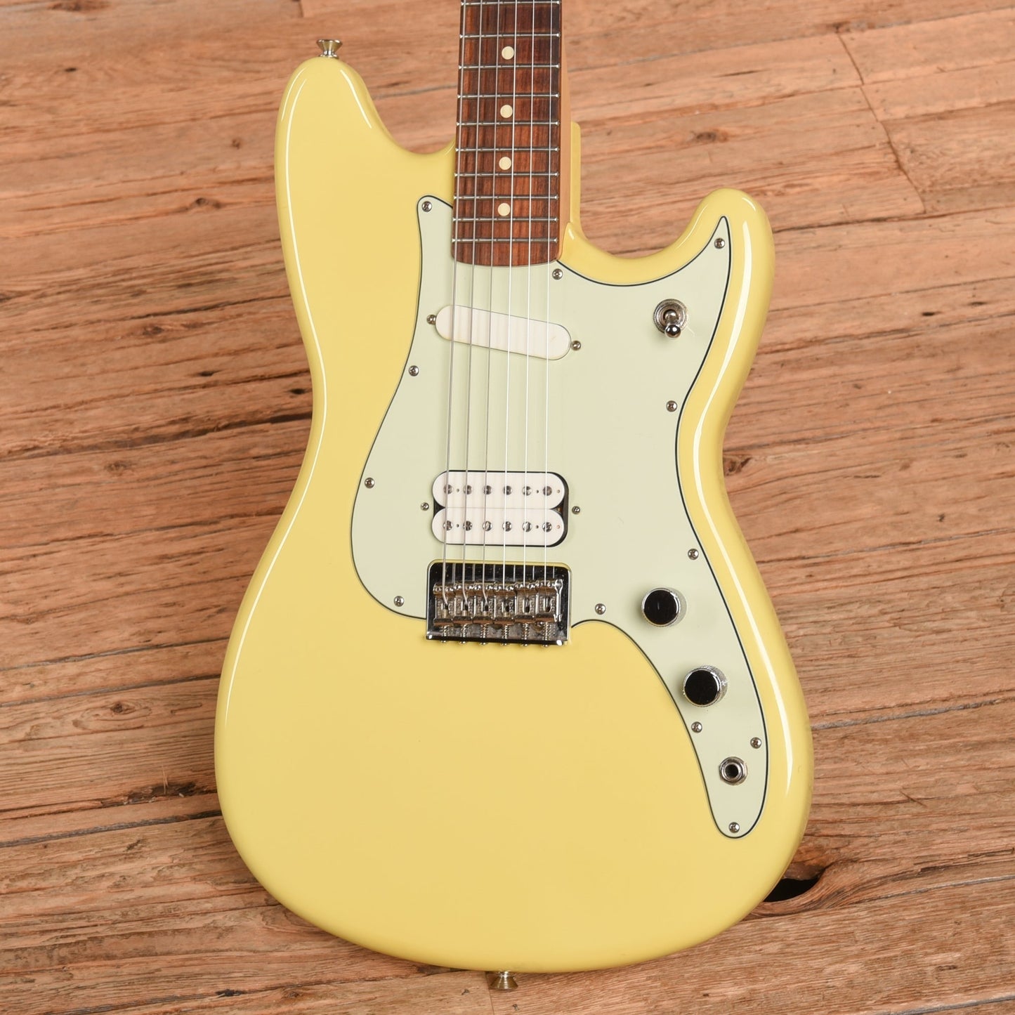 Fender Player Duo-Sonic HS Canary Diamond 2017