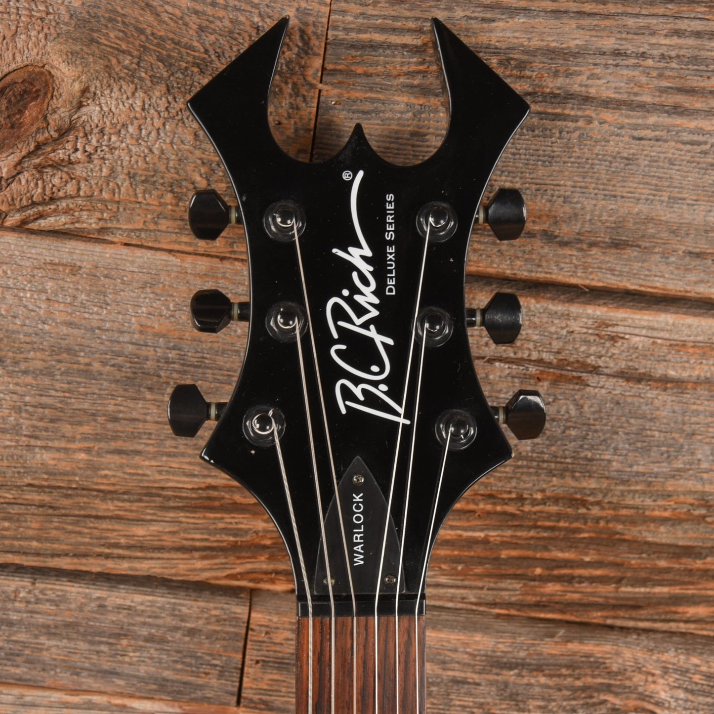 B.C. Rich Deluxe Series Warlock Black