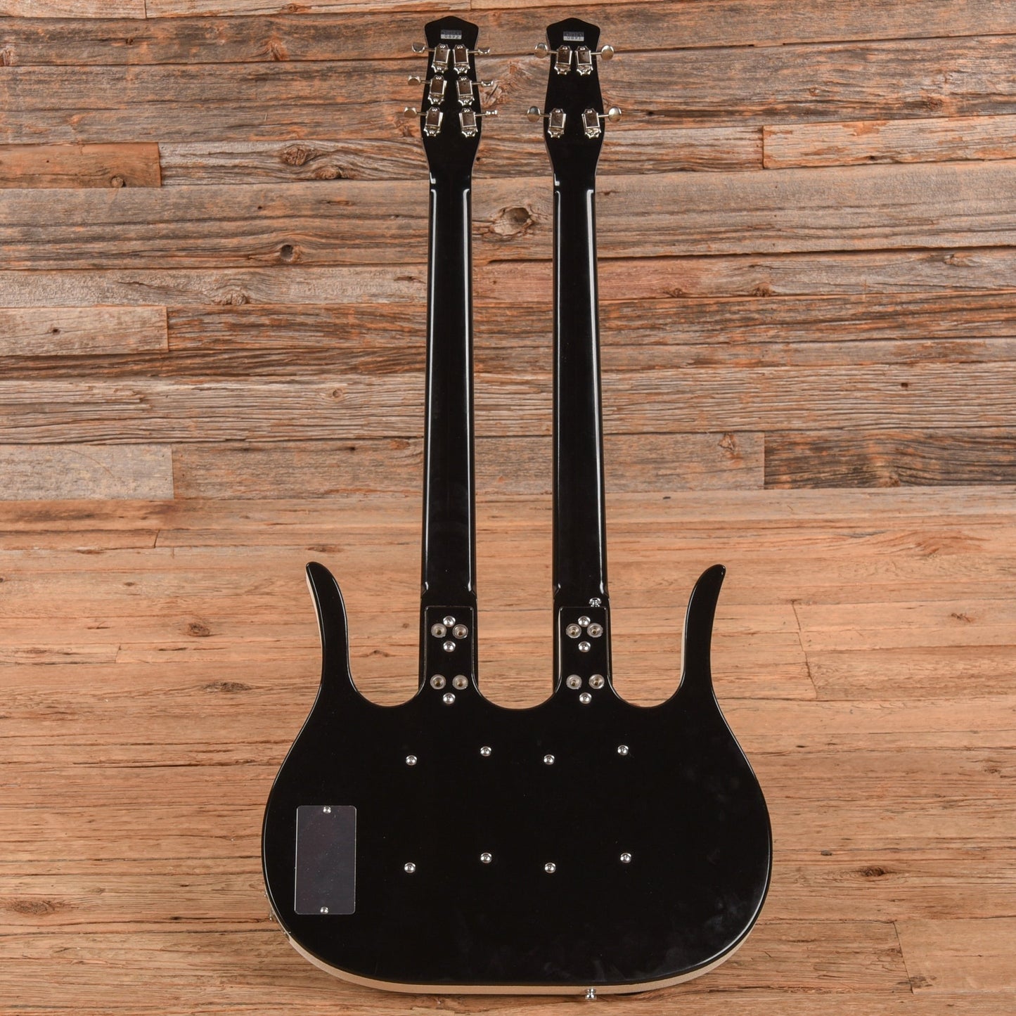 Jerry Jones Neptune Double Neck Black