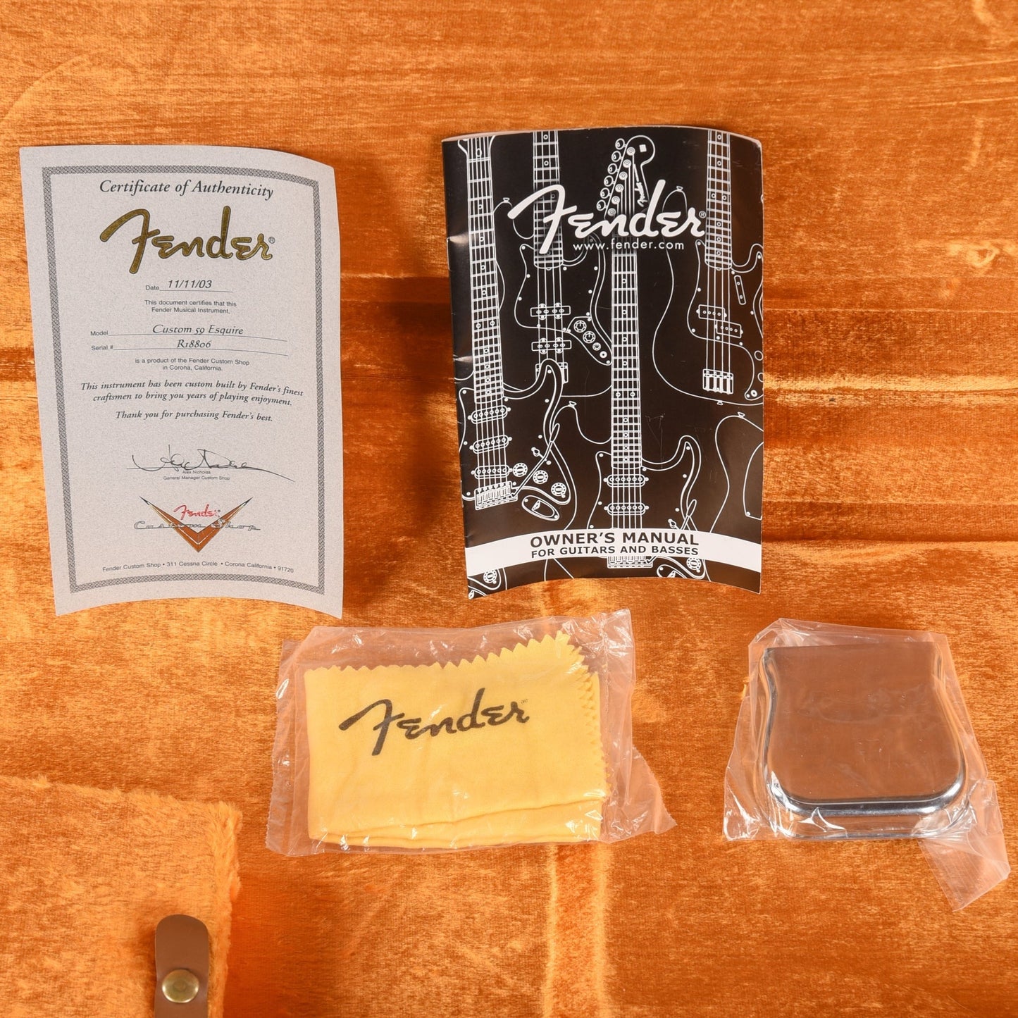 Fender Custom Shop '59 Esquire NOS Vintage Blonde 2003