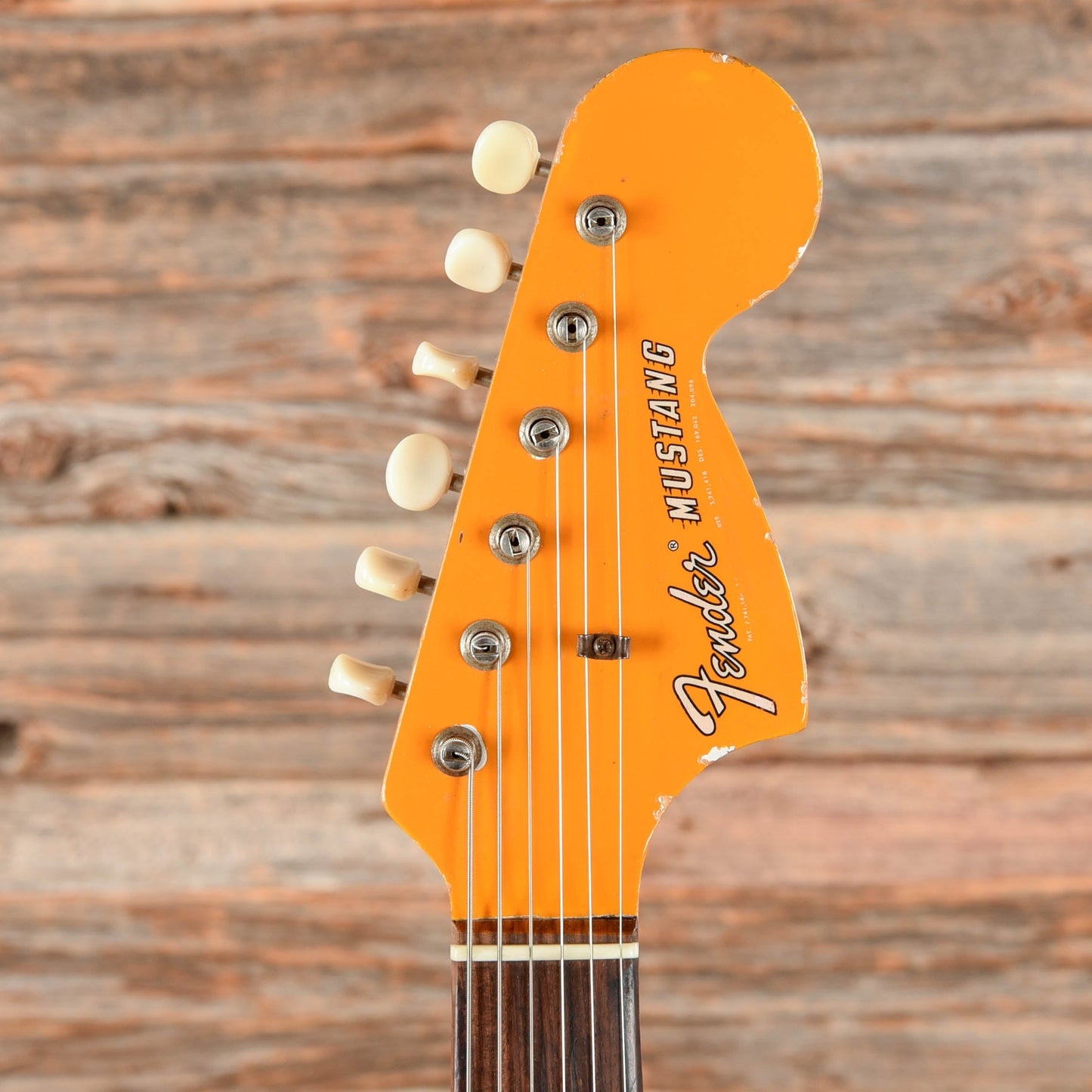 Fender Mustang Competition Orange Refin 1968