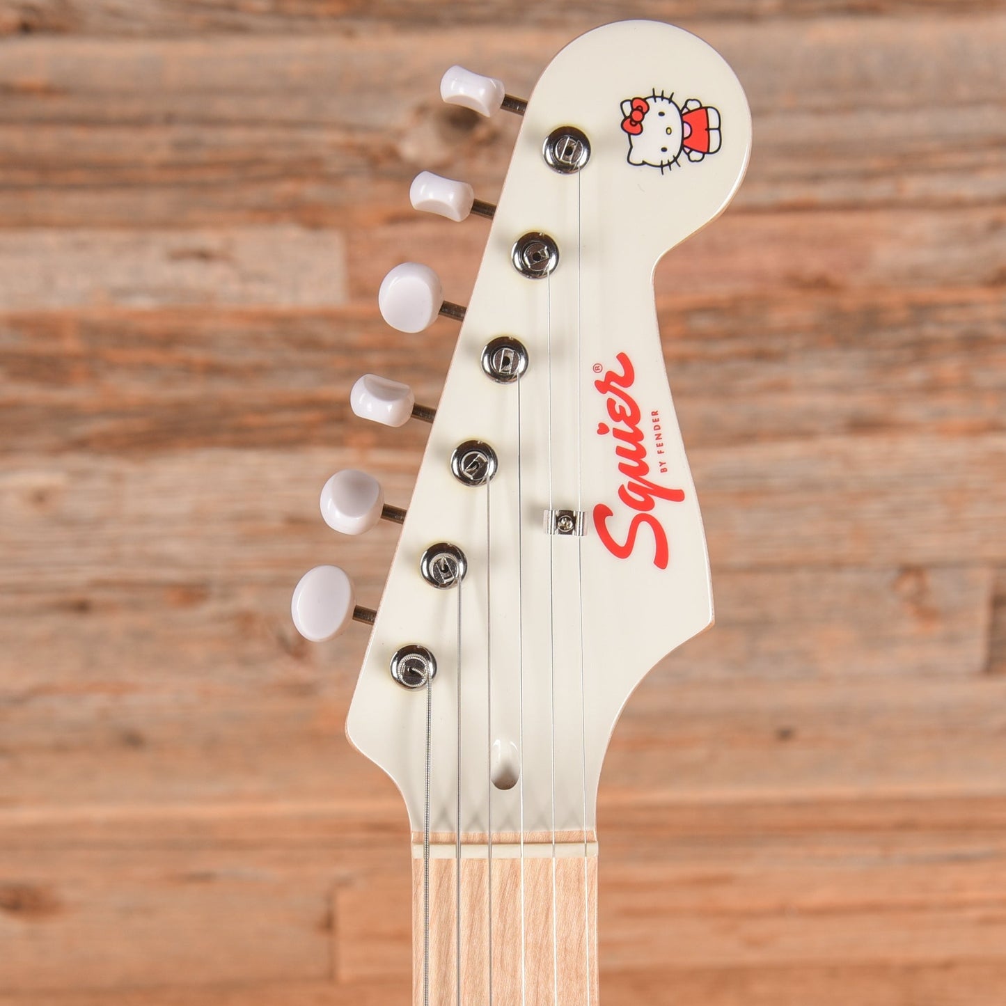 Squier Hello Kitty Stratocaster White 2025