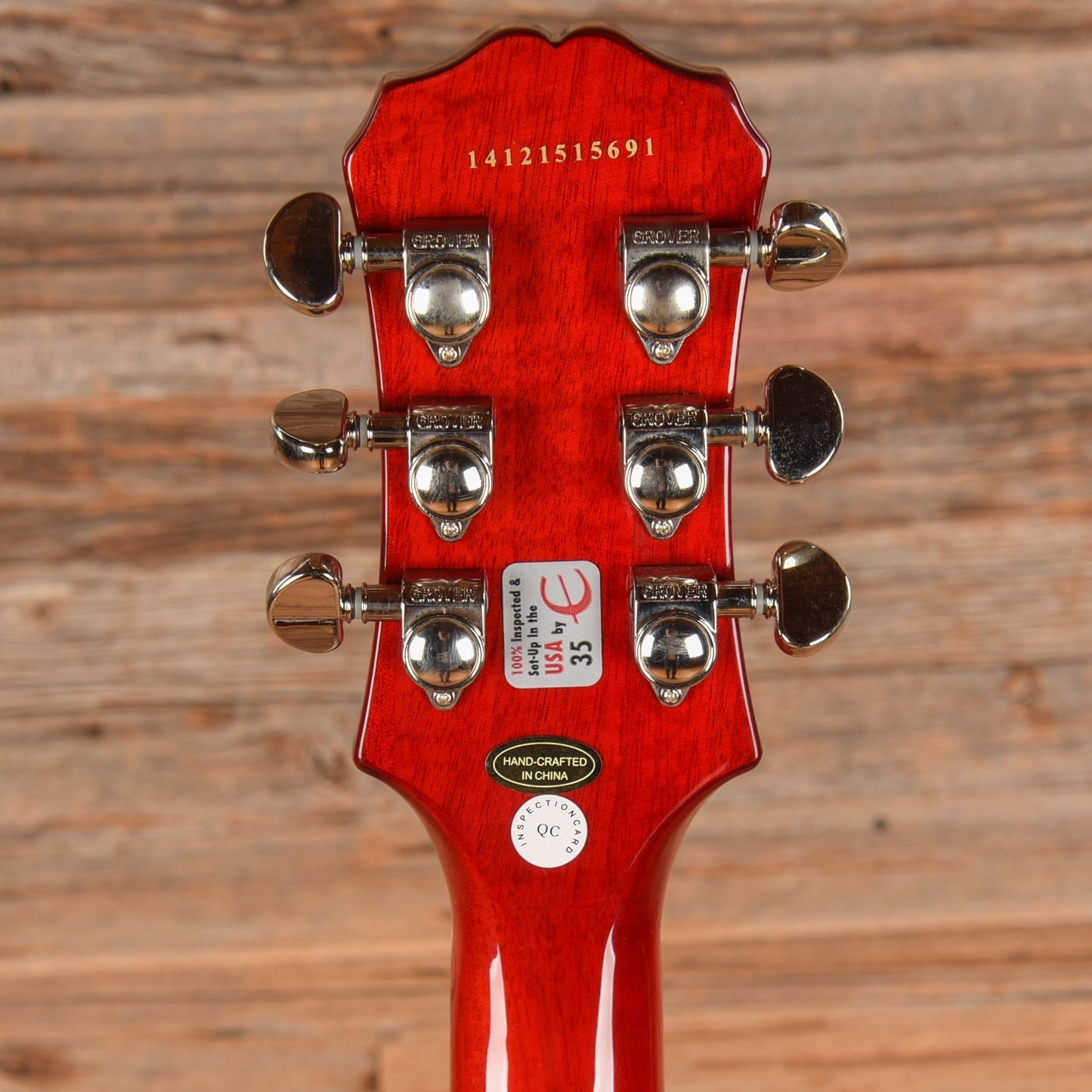 Epiphone Les Paul Standard Plus Top Pro Cherry Sunburst 2014 LEFTY