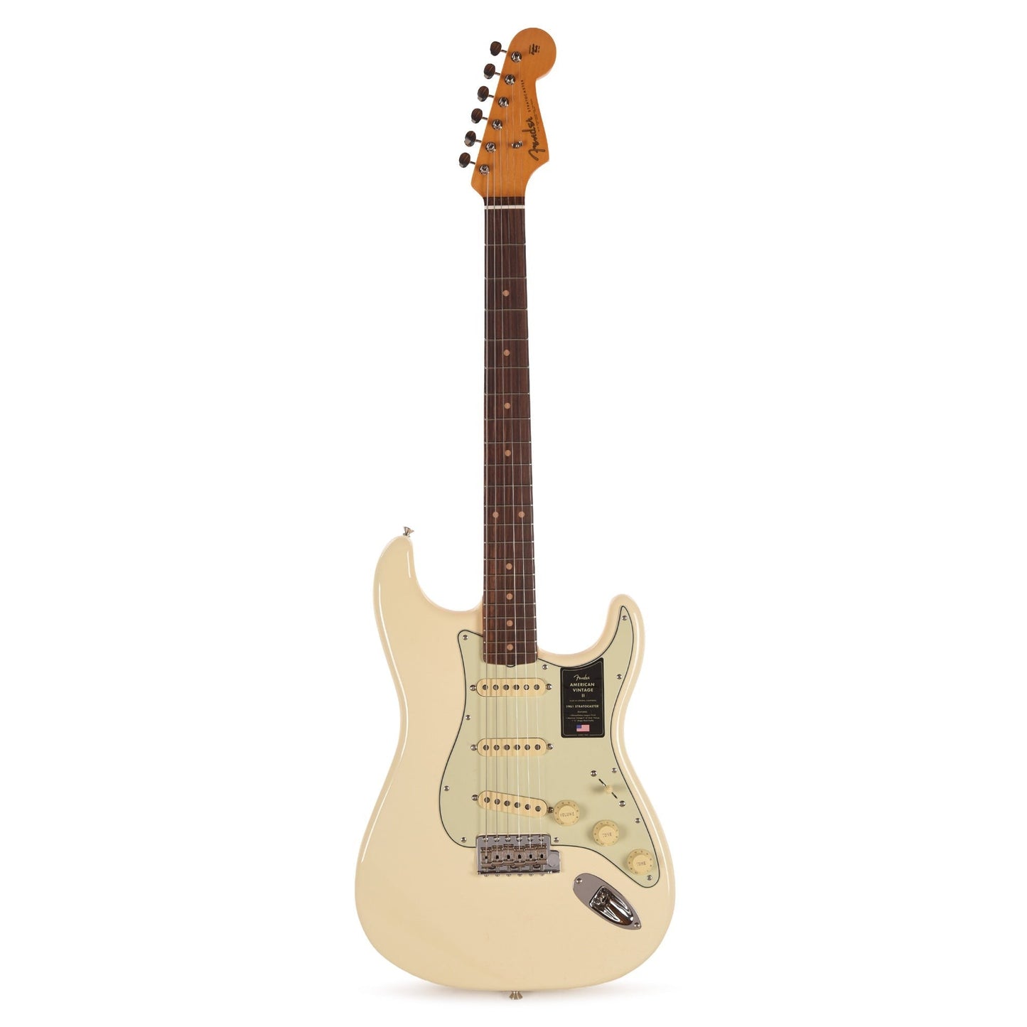 Fender American Vintage II 1961 Stratocaster Olympic White