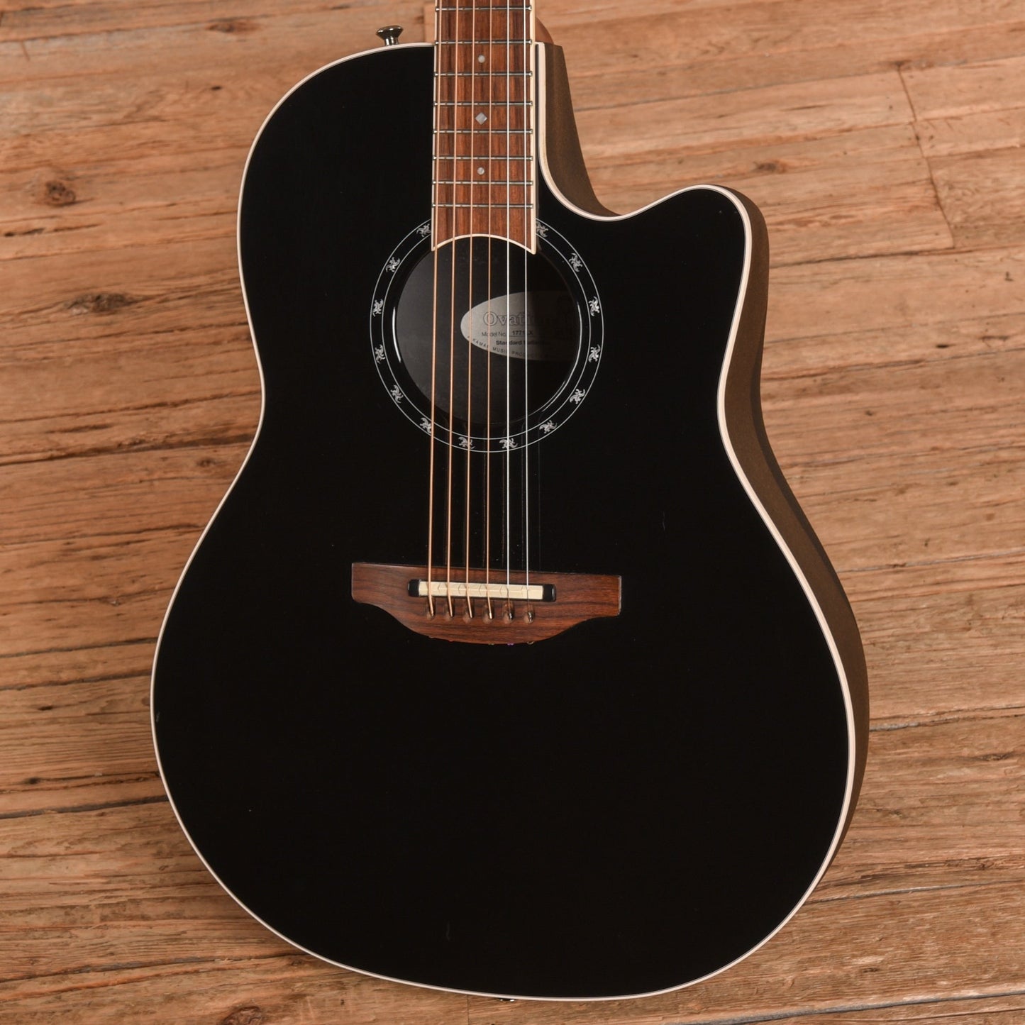 Ovation Balladeer Model 1771LX Black